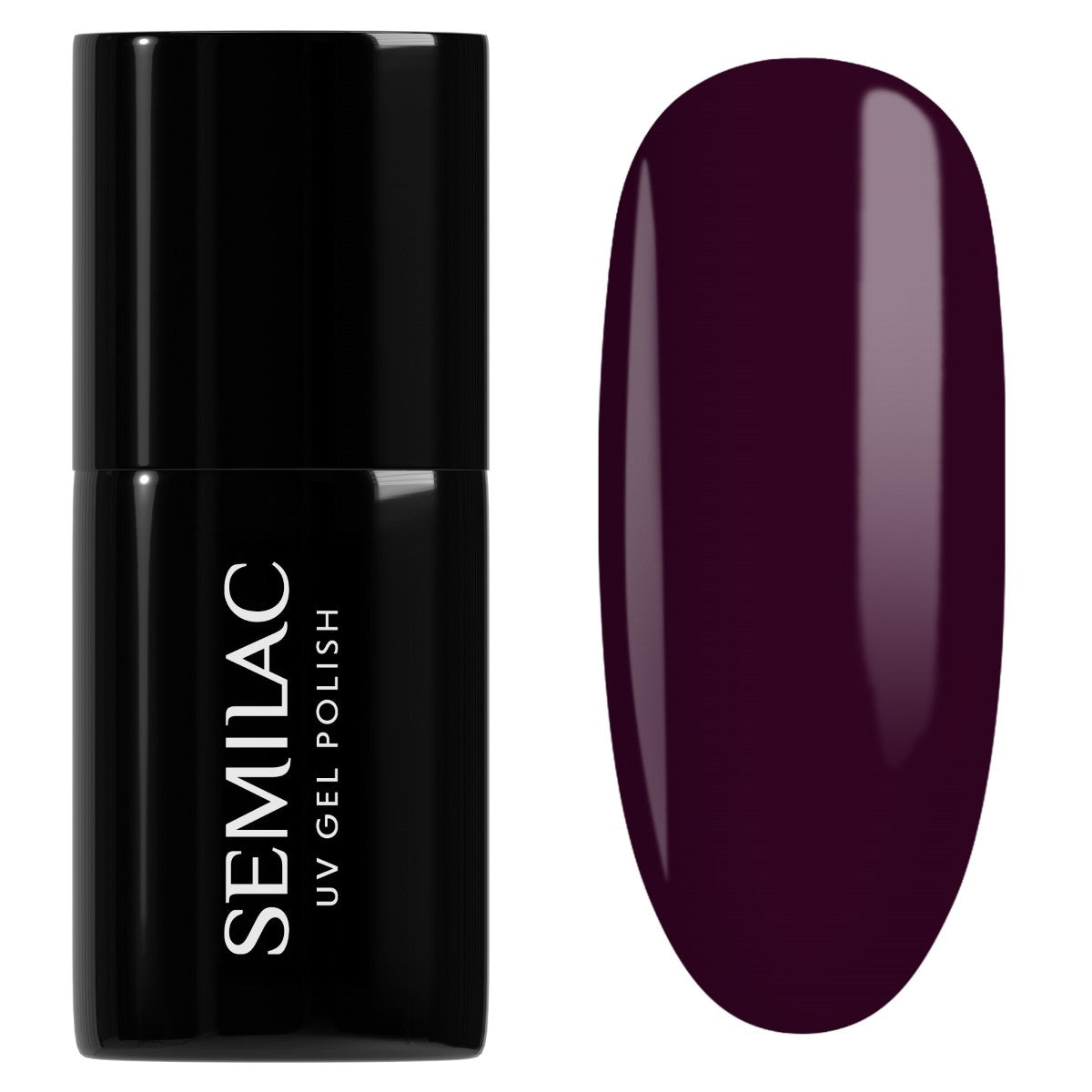 099 UV hübriid Semilac Dark Purple Wine 7ml