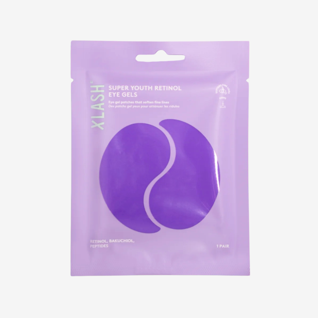 XLASH Super Youth Retinol Eye Gels — гидрогелевые патчи для глаз, 1 пара