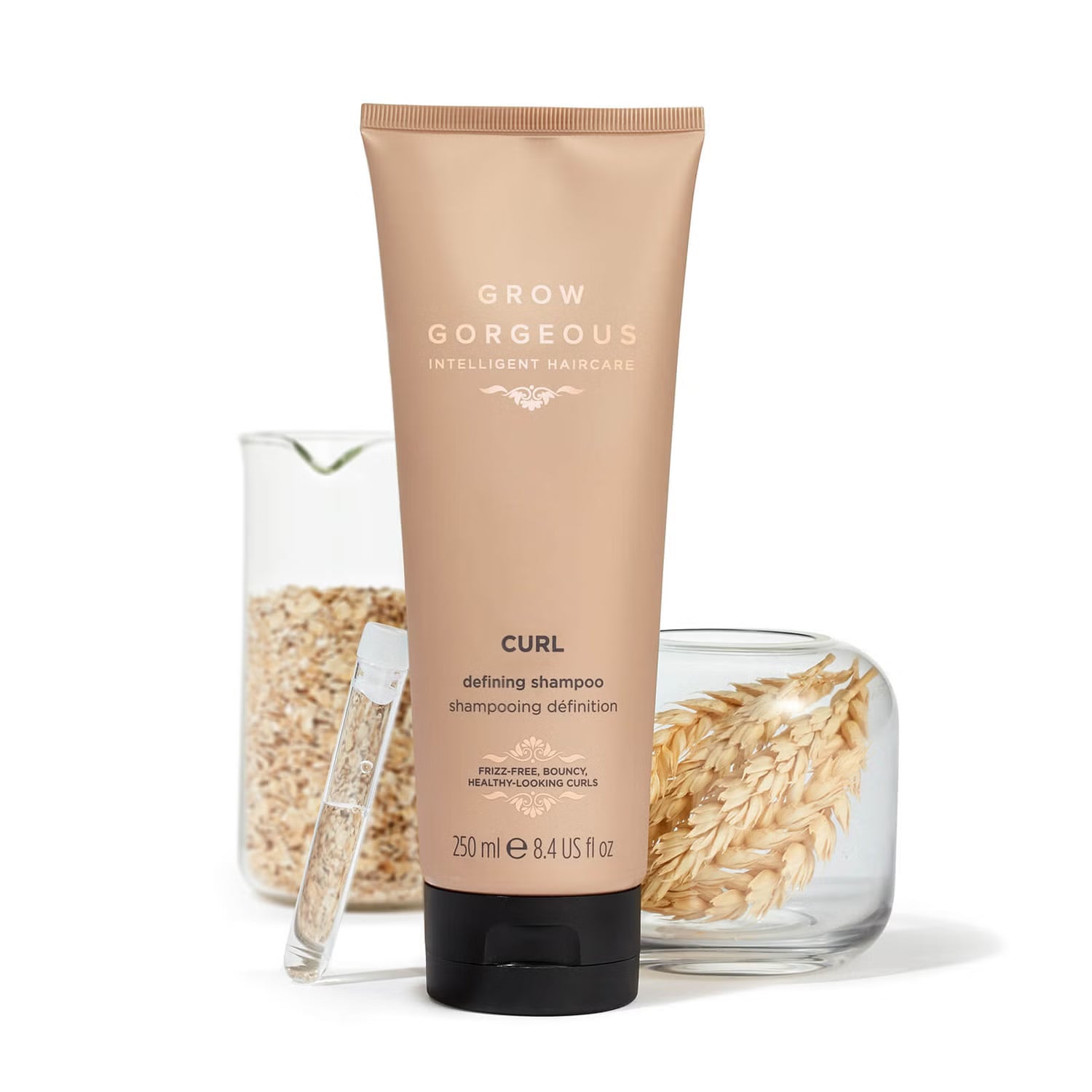 GROW GORGEOUS Curl Defining Shampoo - šampoon lokkis juustele, 250 ml