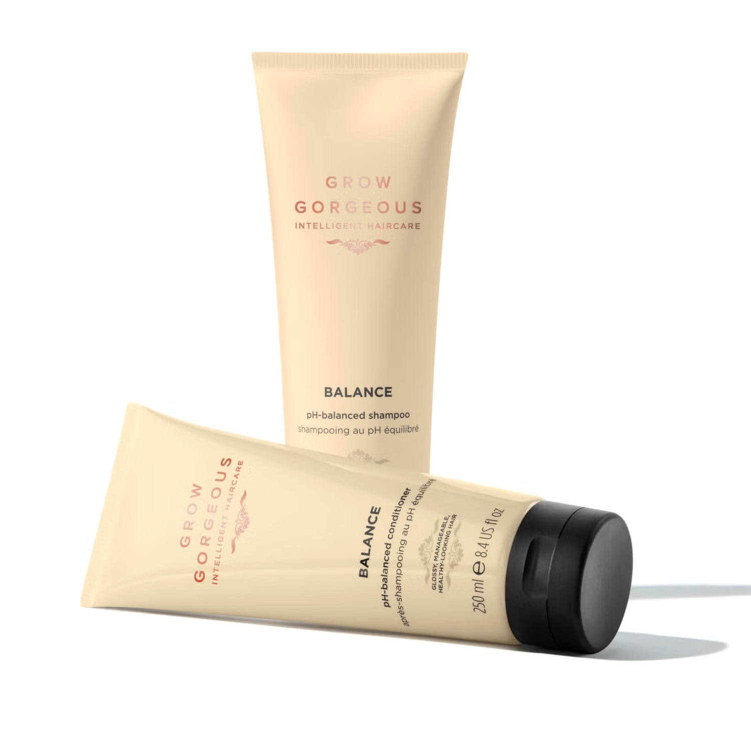 GROW GORGEOUS Balance pH-tasakaalustatud šampoon, 250ml