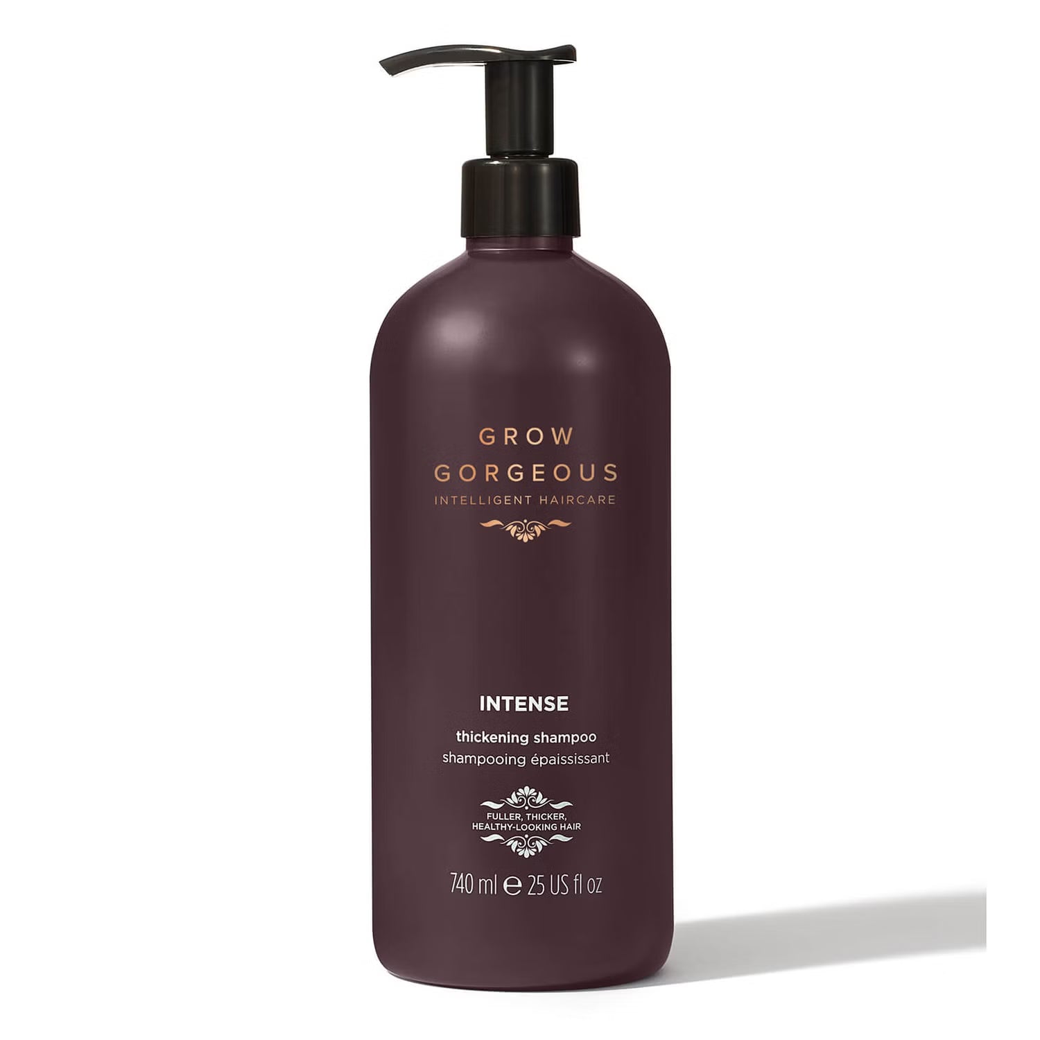 GROW GORGEOUS Intensiivne paksendav šampoon Suurpakend, 740 ml