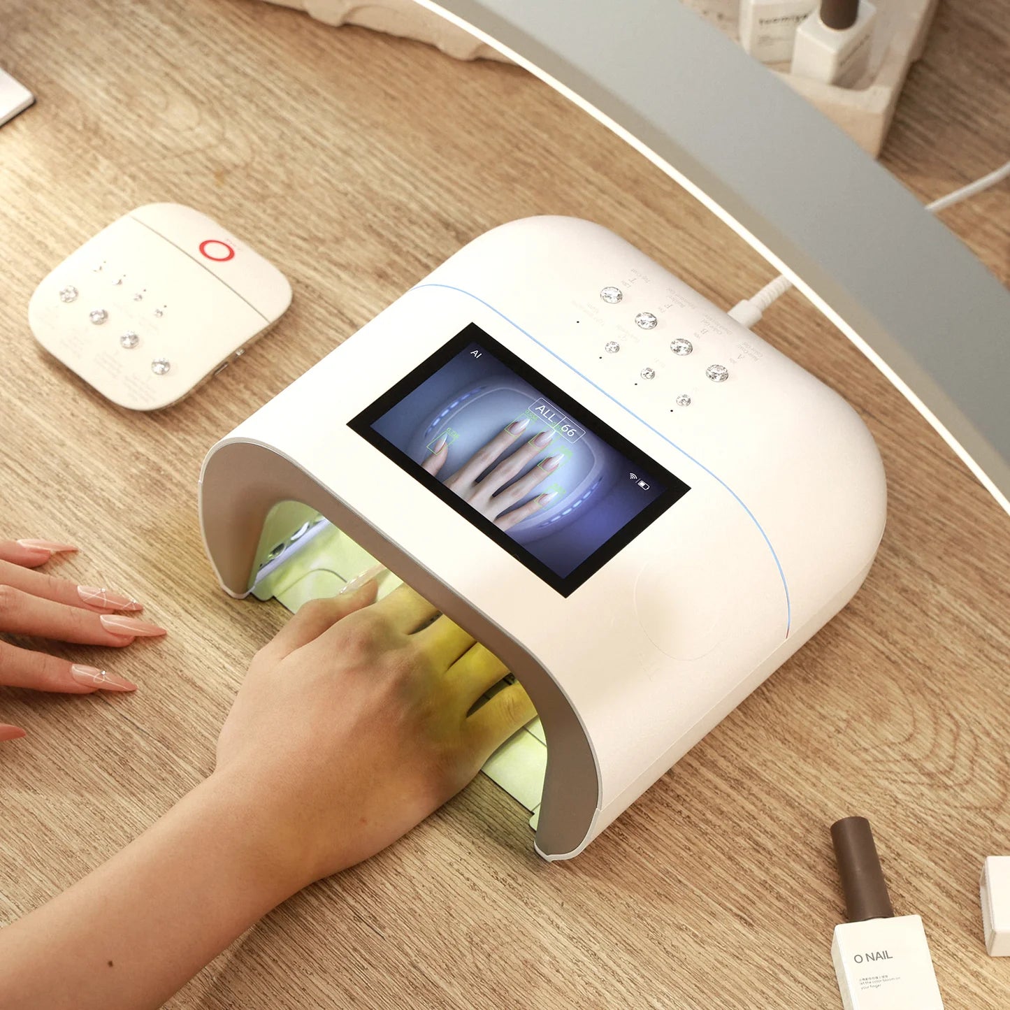 ONAIL AI LED Nail Lamp, white