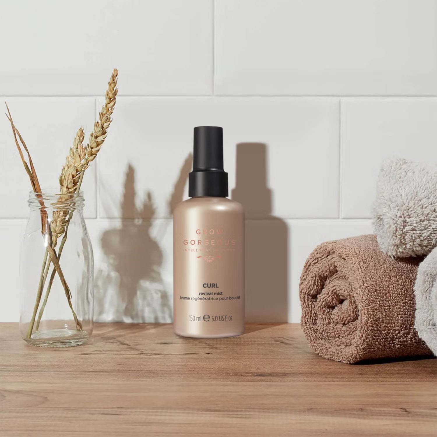 GROW GORGEOUS Curl Revival Mist - spreipihusti lokkis juustele, 150ml