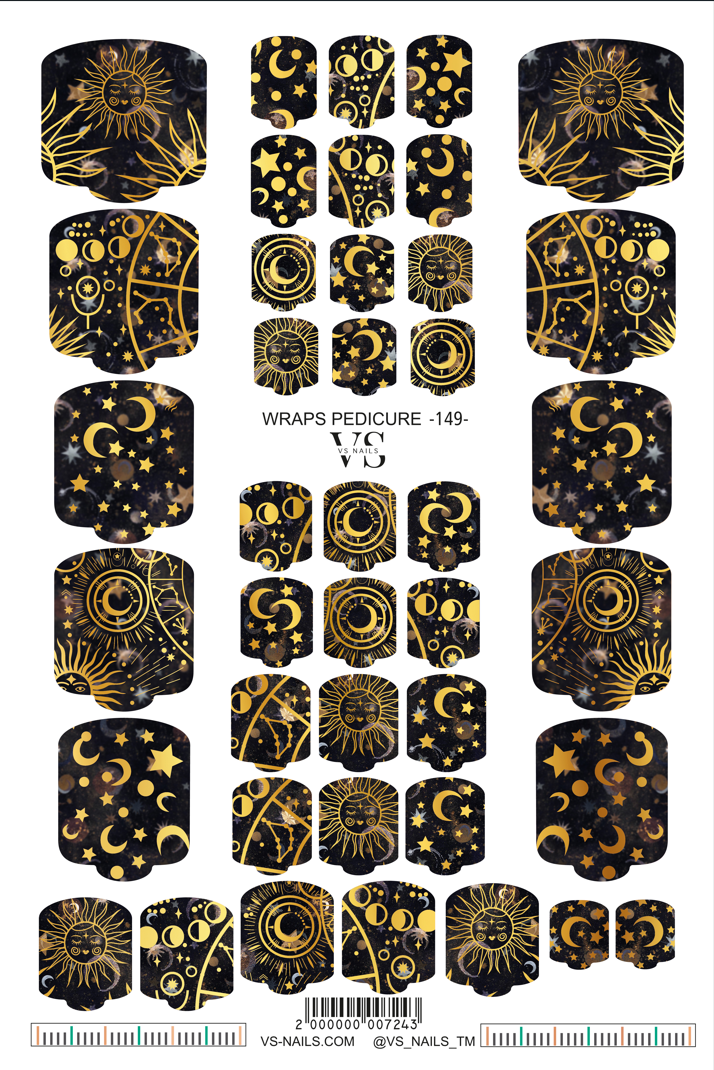 VS NAILS pediküüri mähised nr 149