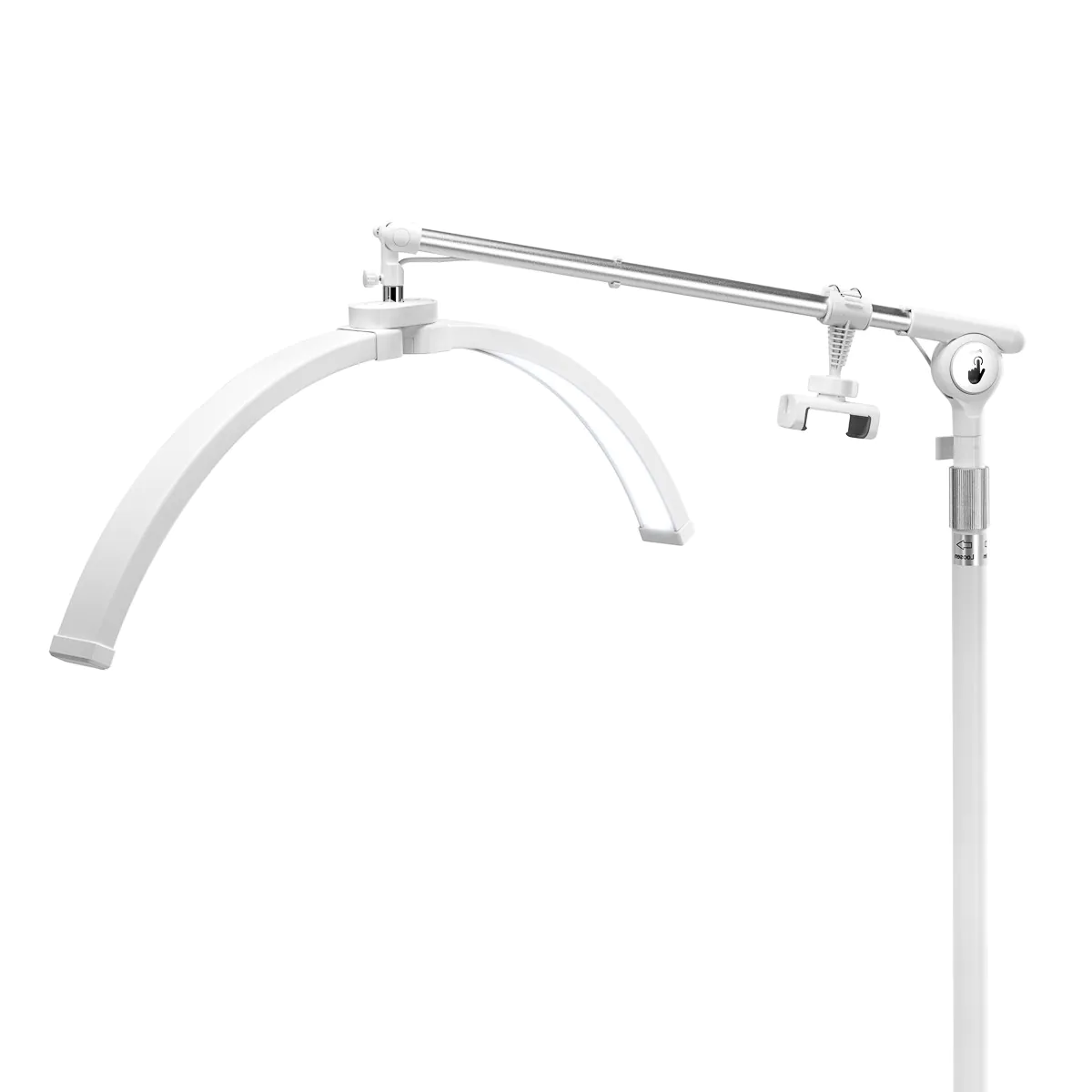 Skaistumkopšanas LED lampa FX07, Arkas formas, Balta