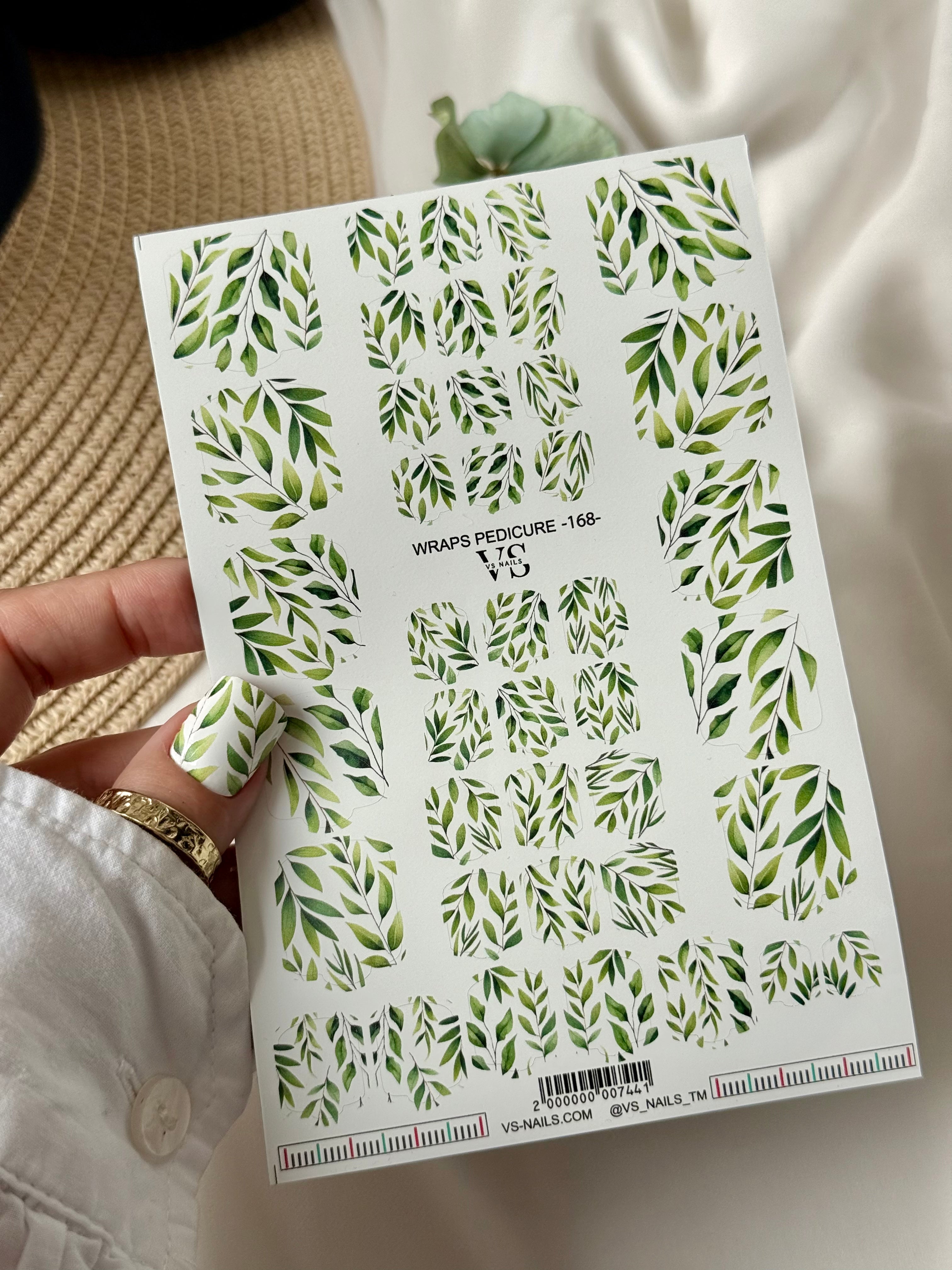 VS NAILS Pediküürikiled nr 168