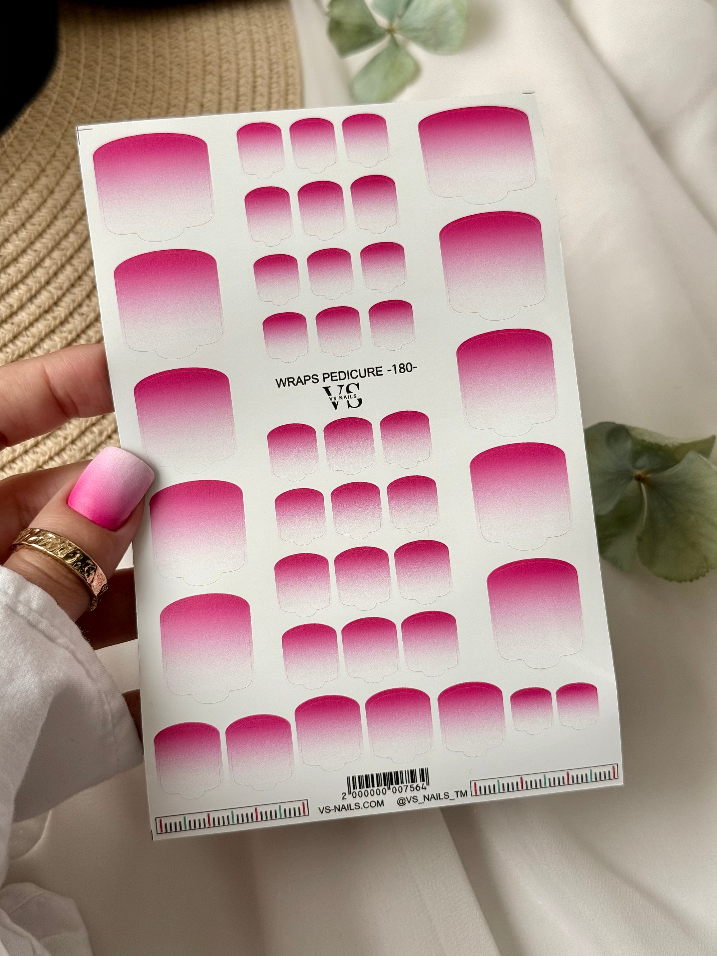 VS NAILS Pediküürikiled nr 180