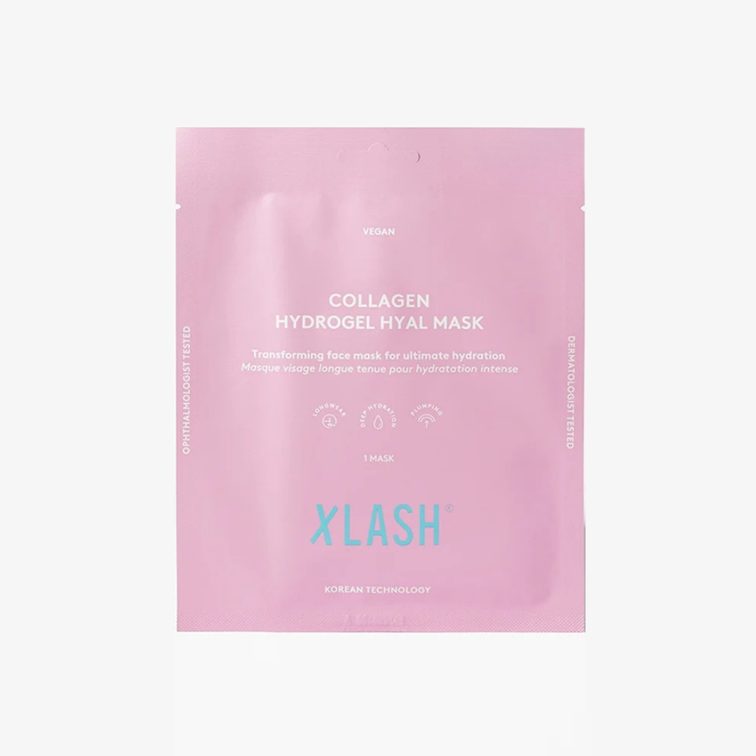 XLASH Collagen Hydrogel Hyal Mask — гидрогелевая маска с коллагеном и гиалуроновой кислотой, 1 г