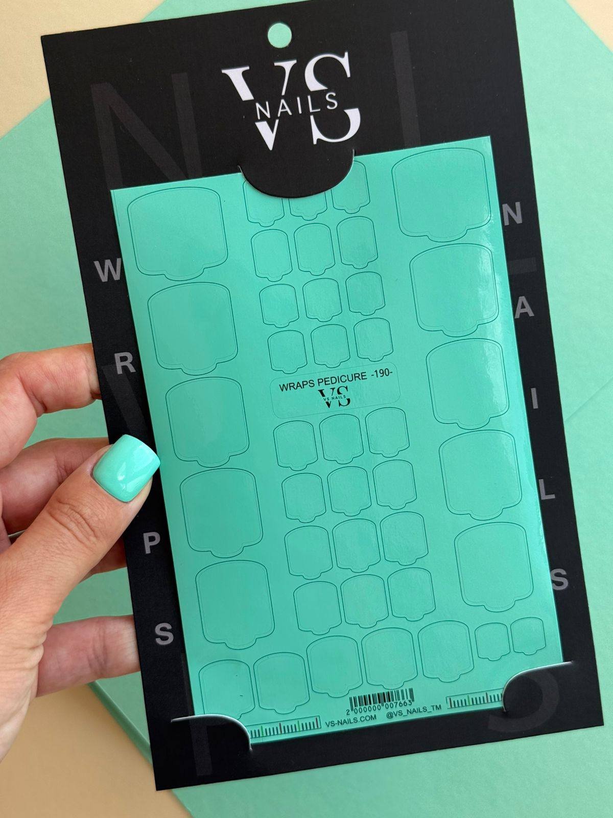 VS NAILS Pediküüri mähised Nr.190