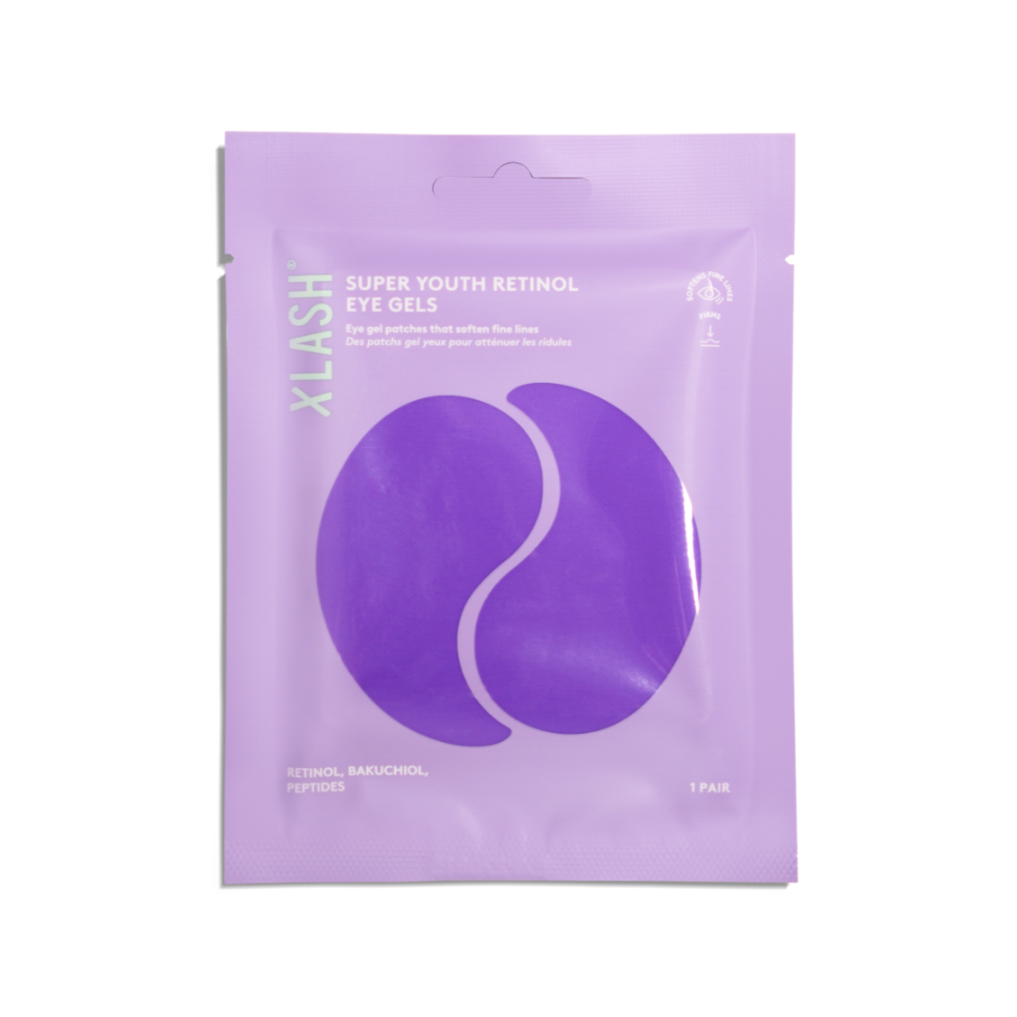 XLASH Super Youth retinooliga silmageelipadjad - hüdrogeel silmapadjad, 1 paar