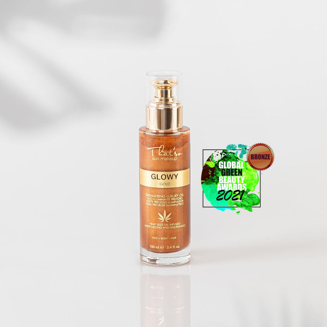 THAT'SO Glowy Gold Kuivõli kehale, 100ml