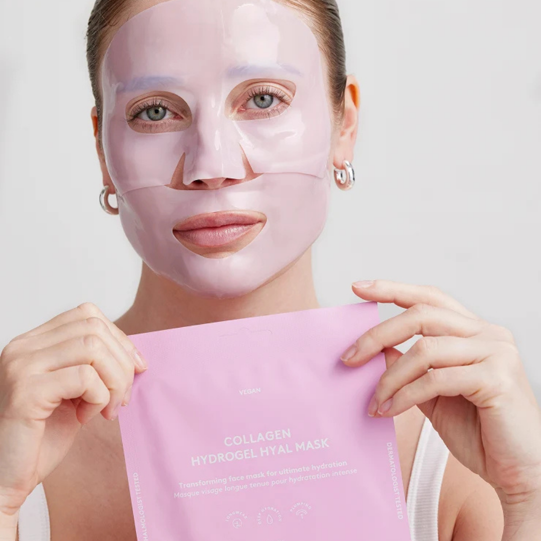 XLASH Collagen Hydrogel Hyal Mask – kollageeni hüdrogeeli ja hüaluroonhapet sisaldav mask, 1 gb