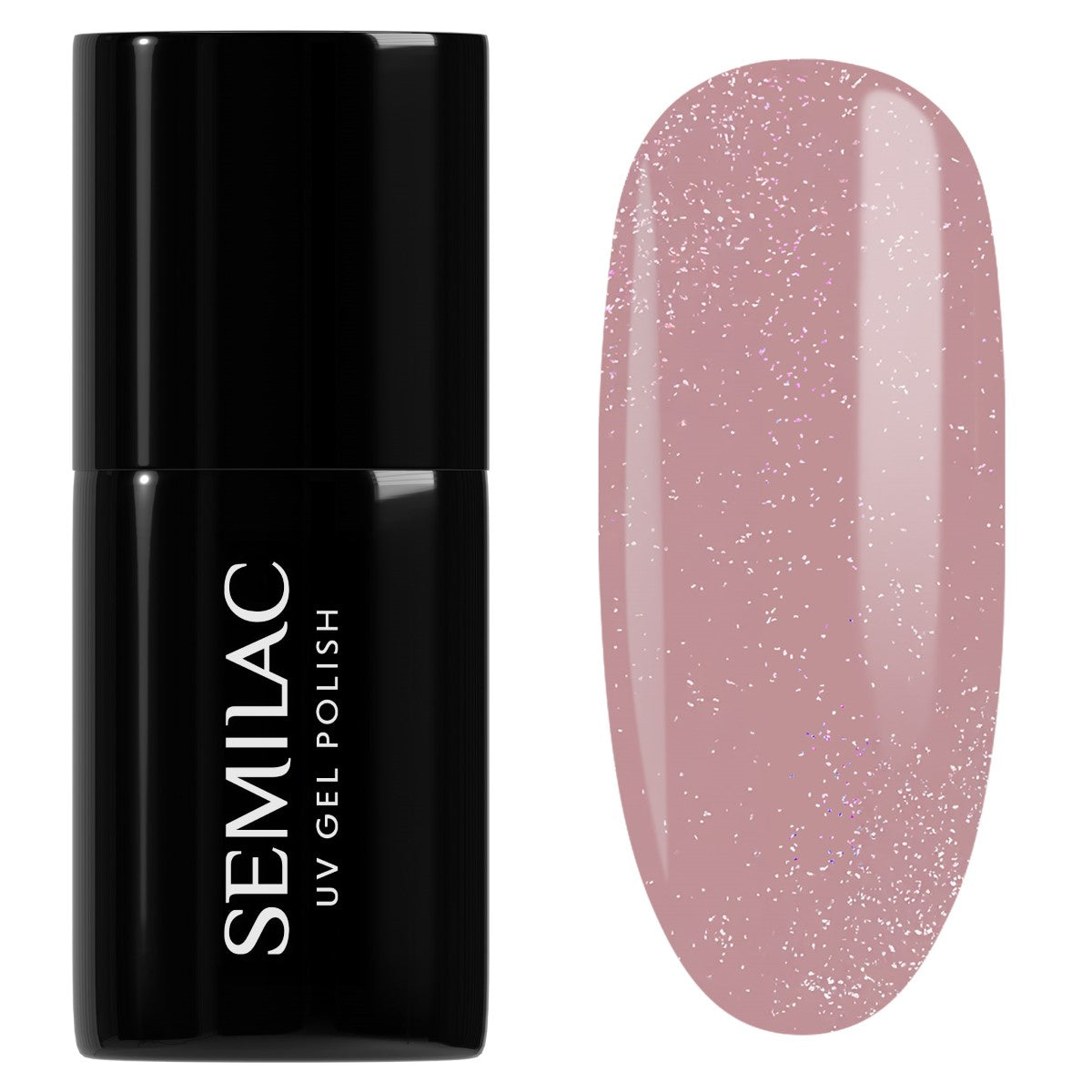 320 UV Hybrid Semilac Shimmer Dust Beige 7ml