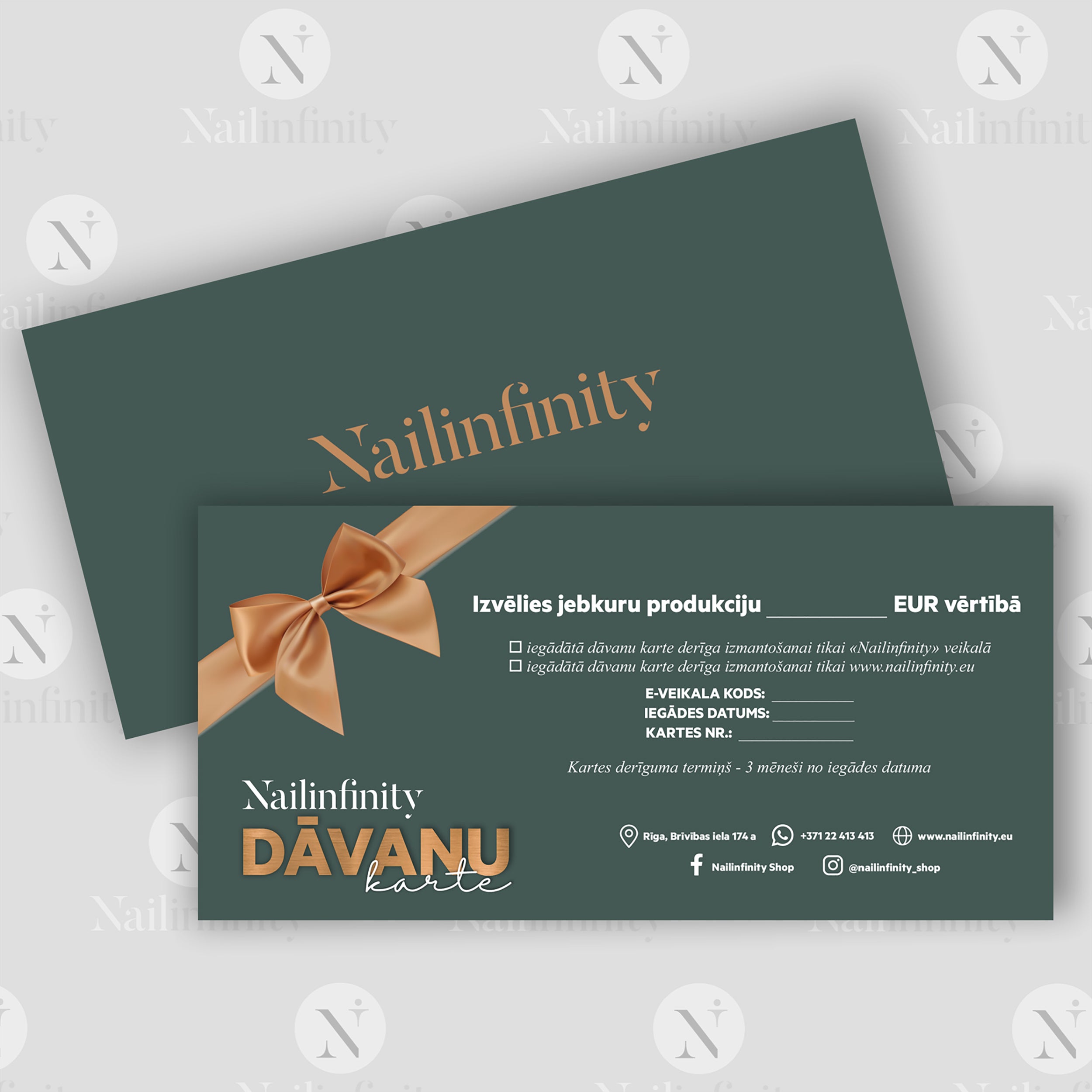 KINGITUSE KAART väärtusega 50€