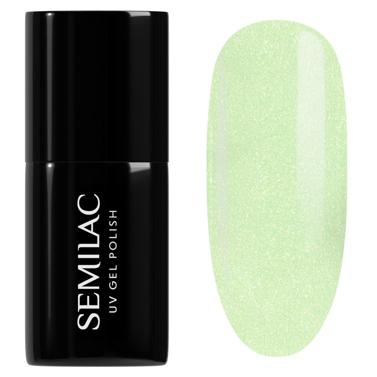 497 Semilac Hybrid Nail Polish Green Groove 7 ml