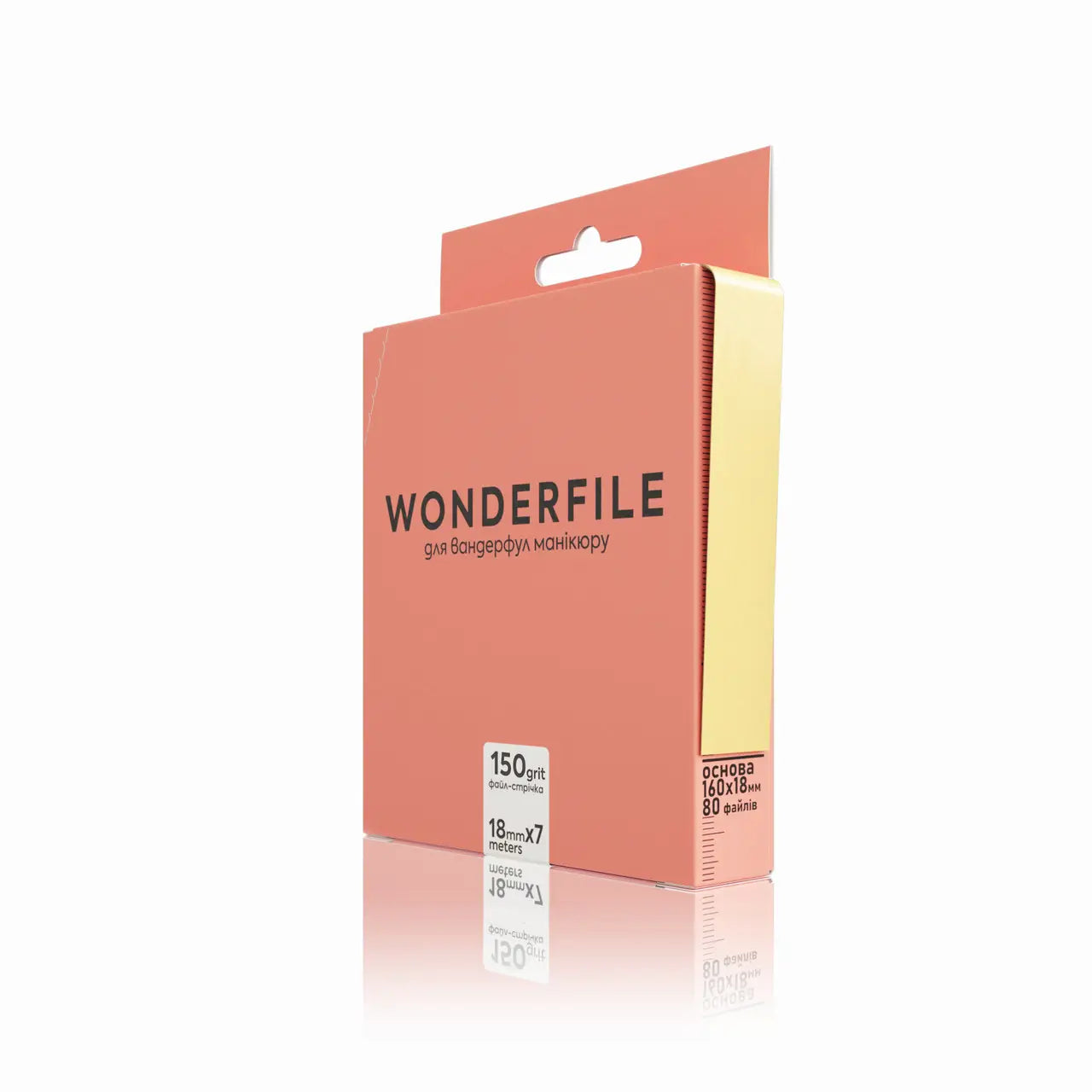 Wonderfile Interchangeable file-tape 130x15mm, 150gr, 7m.