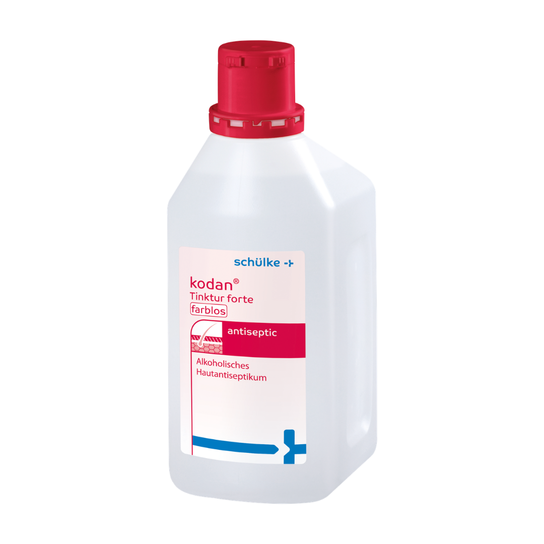 Schülke Kodan E Tincture 1000ml, дезинфекция рук и кожи