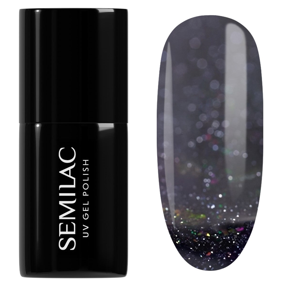 611 Semilac Hybrid Nail Polish Violet Night 7 ml