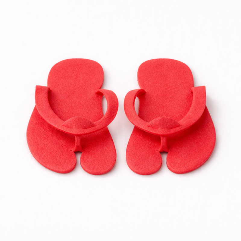 PW Ühekordsed sussid Foam 10 tk, roosad