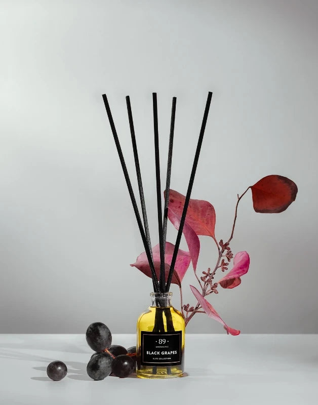 AROMATIC 89 Диффузор с палочками Black Grapes, 50 мл (Сладкий фруктовый)