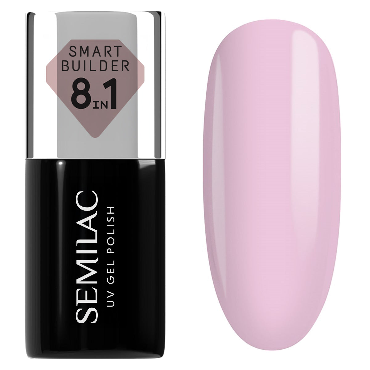 803 Semilac Smart Builder 8in1 Delicate Pink 7 ml
