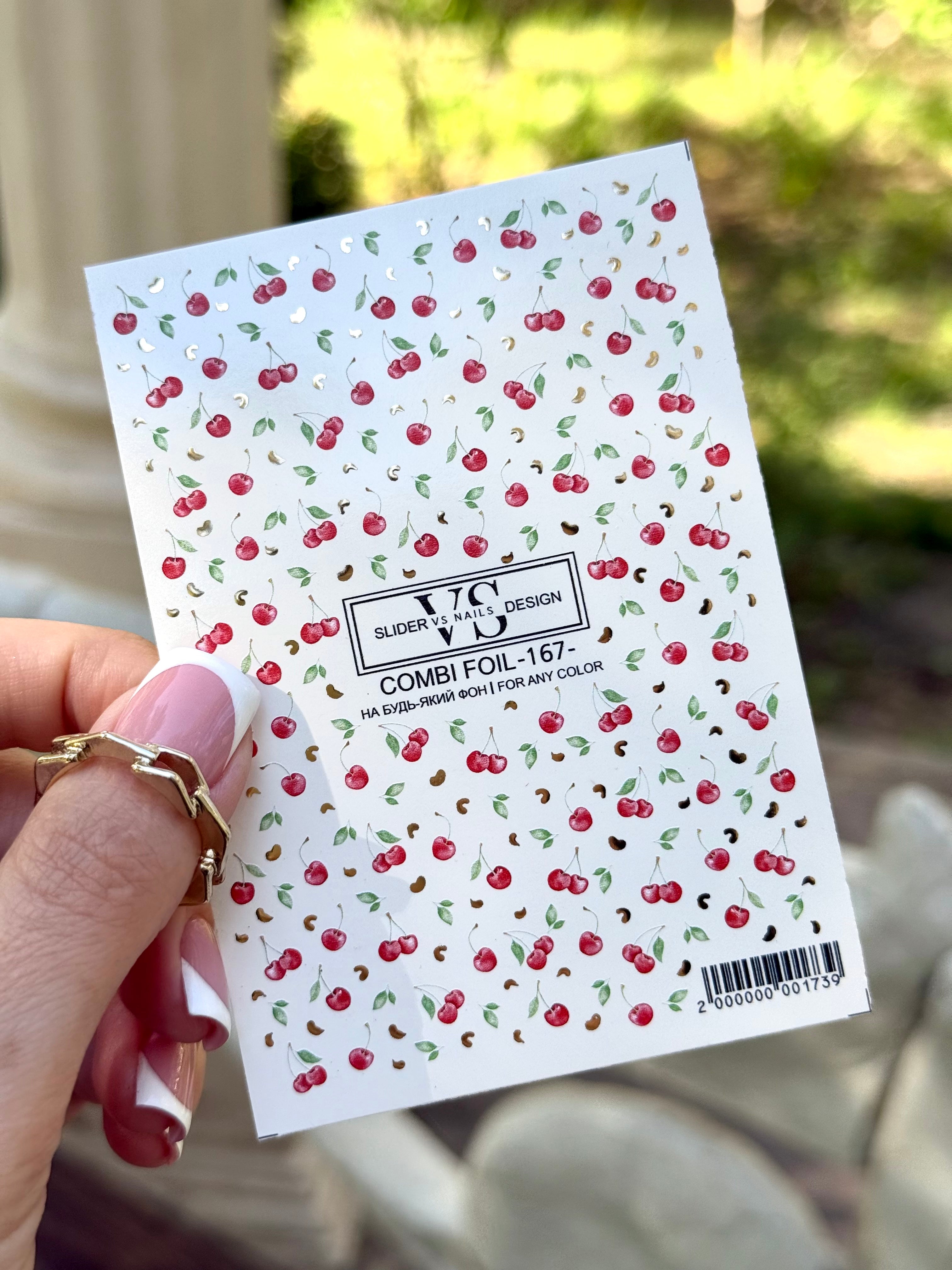 VS NAILS Slidrid Combi Foolium Nr.167