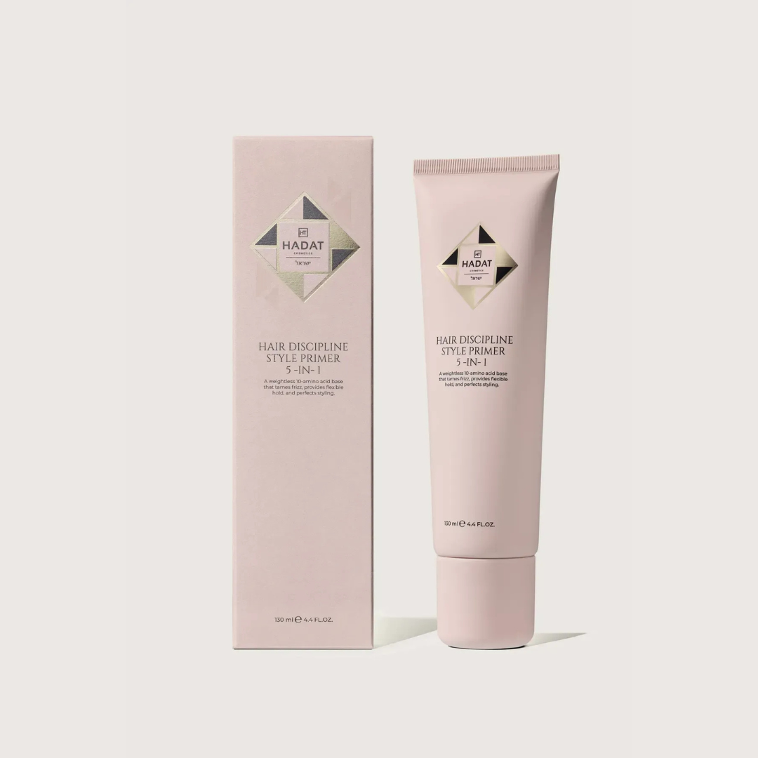 HADAT HAIR DISCIPLINE STYLE PRIMER 5-IN-1 – 5-in-1 juukseid kujundav aluskreem koos kuumakaitsega, 130 ml