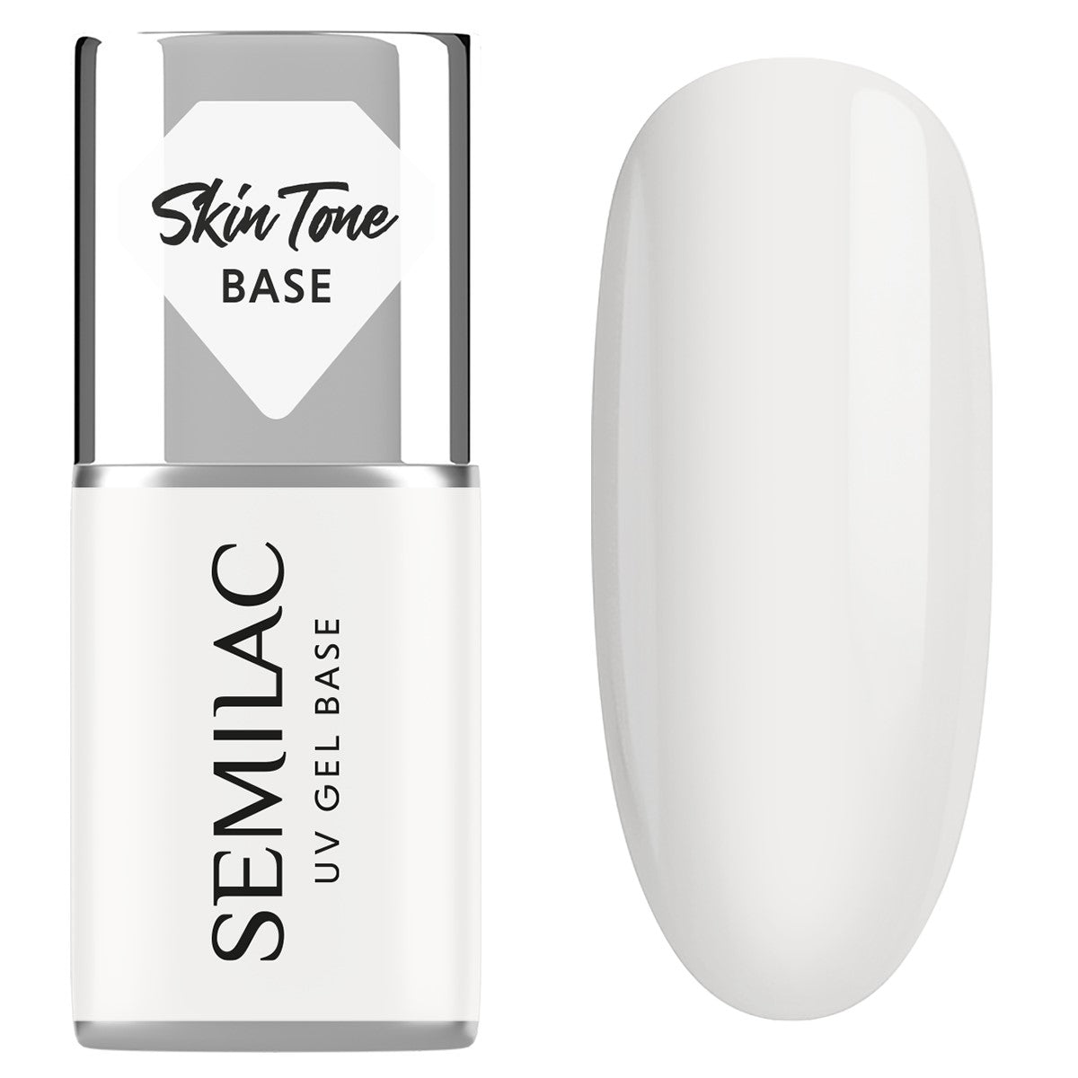 Semilac Skin Tone Cover Base 2in1 Coconut Cream 7 ml