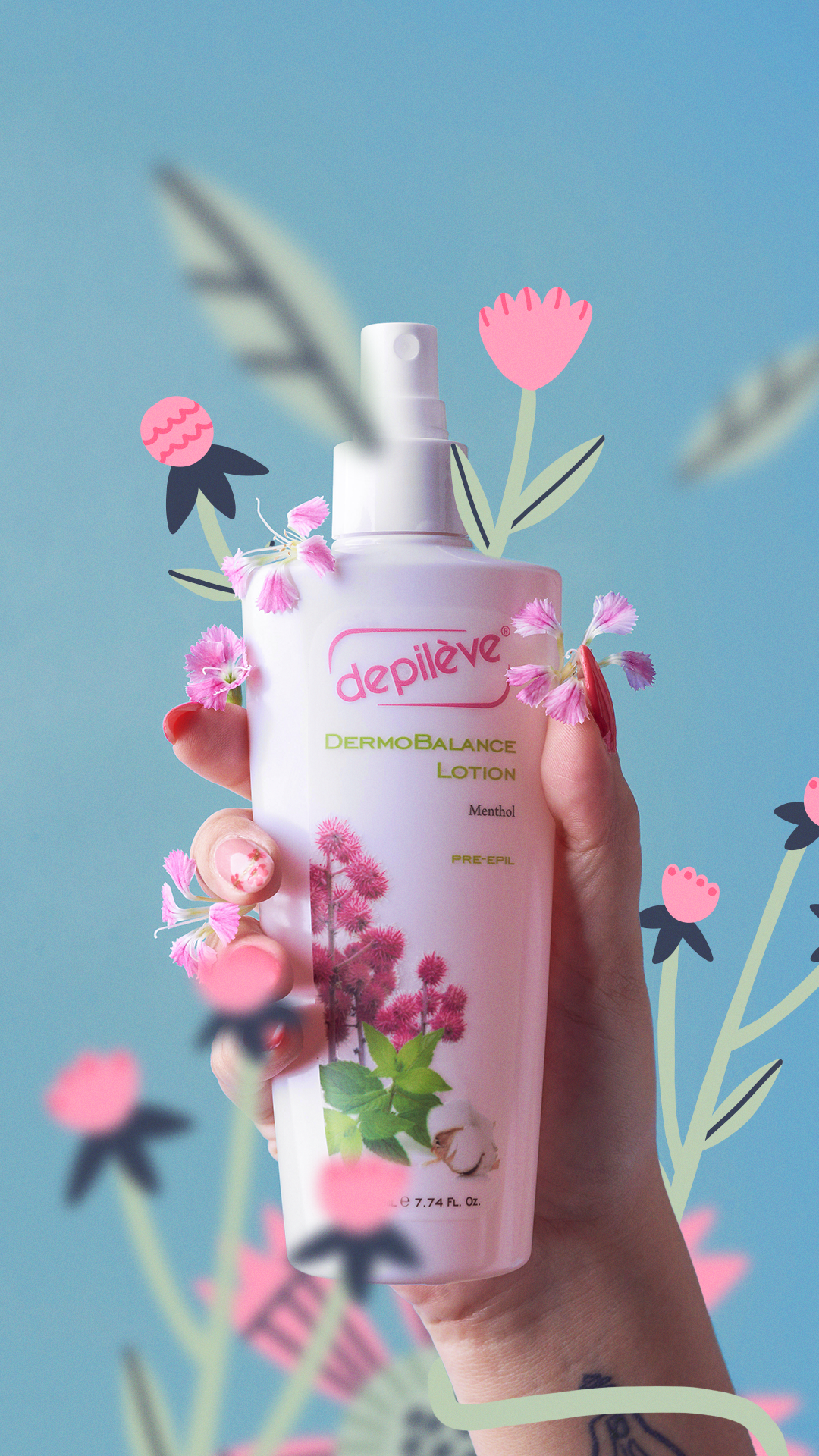 Depileve DERMOBALANCE Eelvaksatsioonil losjoon 200 ml