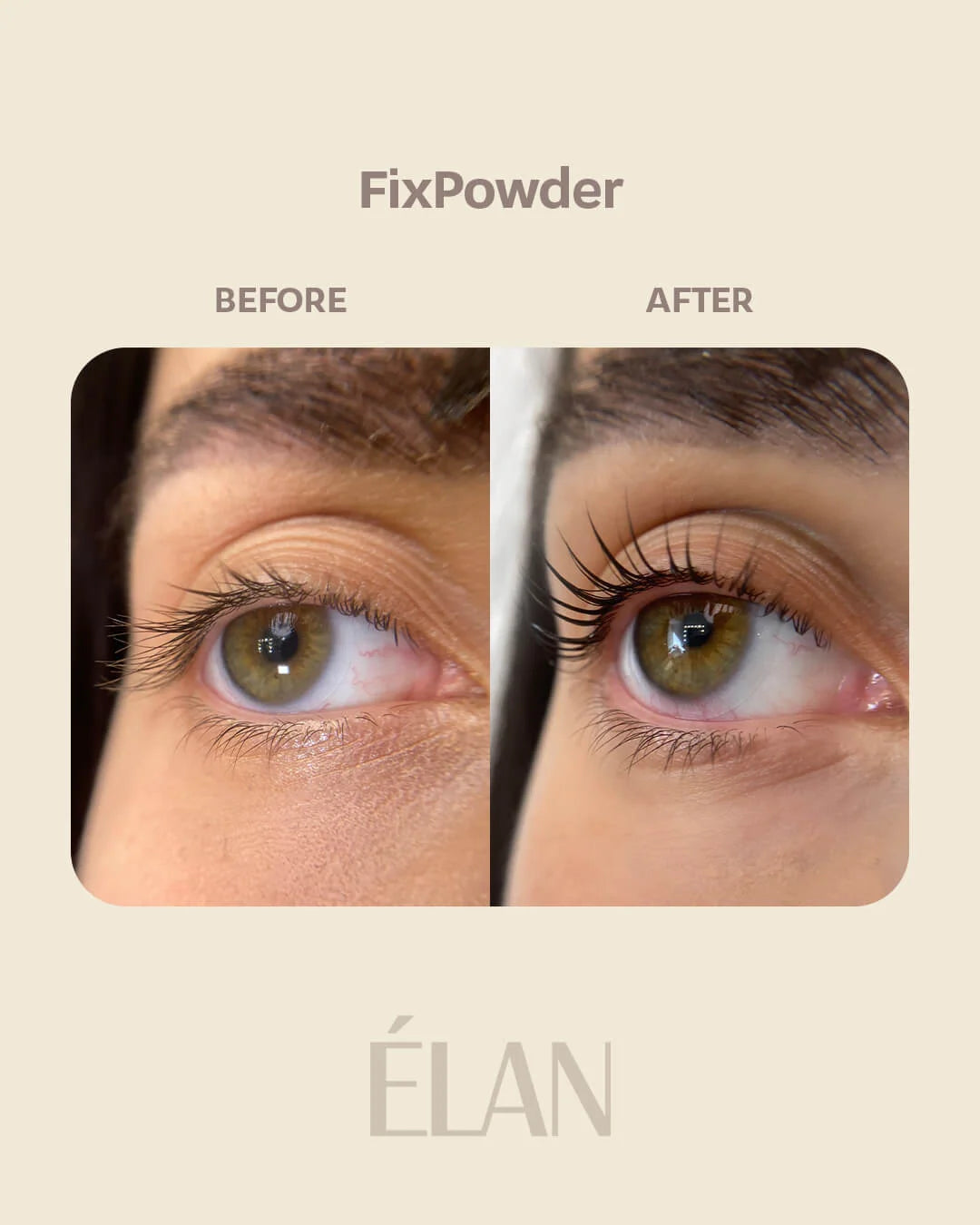 ELAN Skropstu liftinga fiksējošais pūderis FixPowder, 9 g
