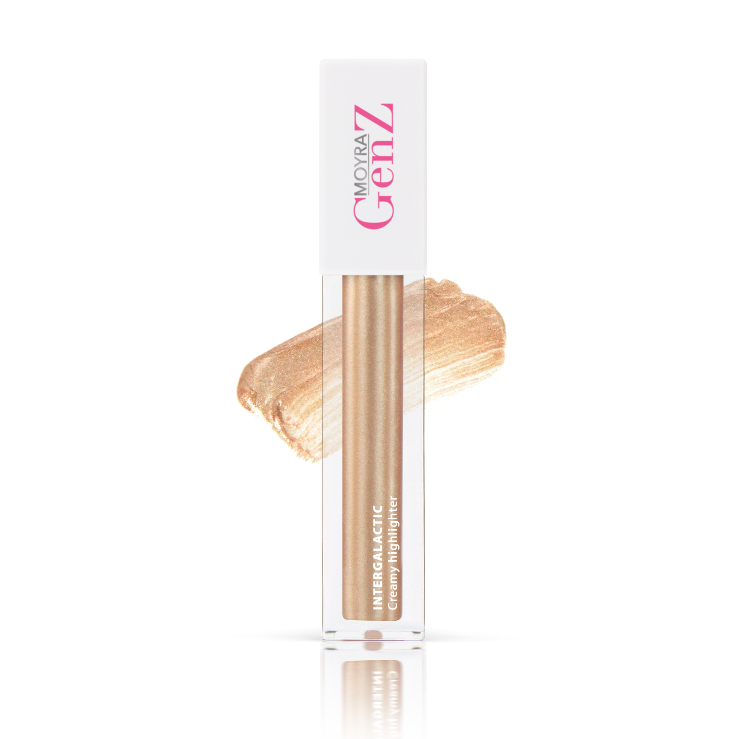 MOYRA GenZ Intergalactic creamy highlighter 02 Enlighten me, 4.5 ml