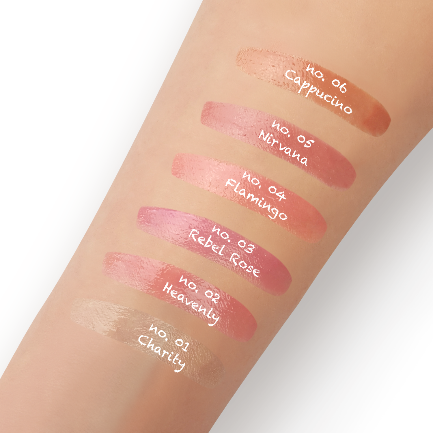 MOYRA GenZ Let it glow lipgloss 03 Rebel rose lūpu spīdums
