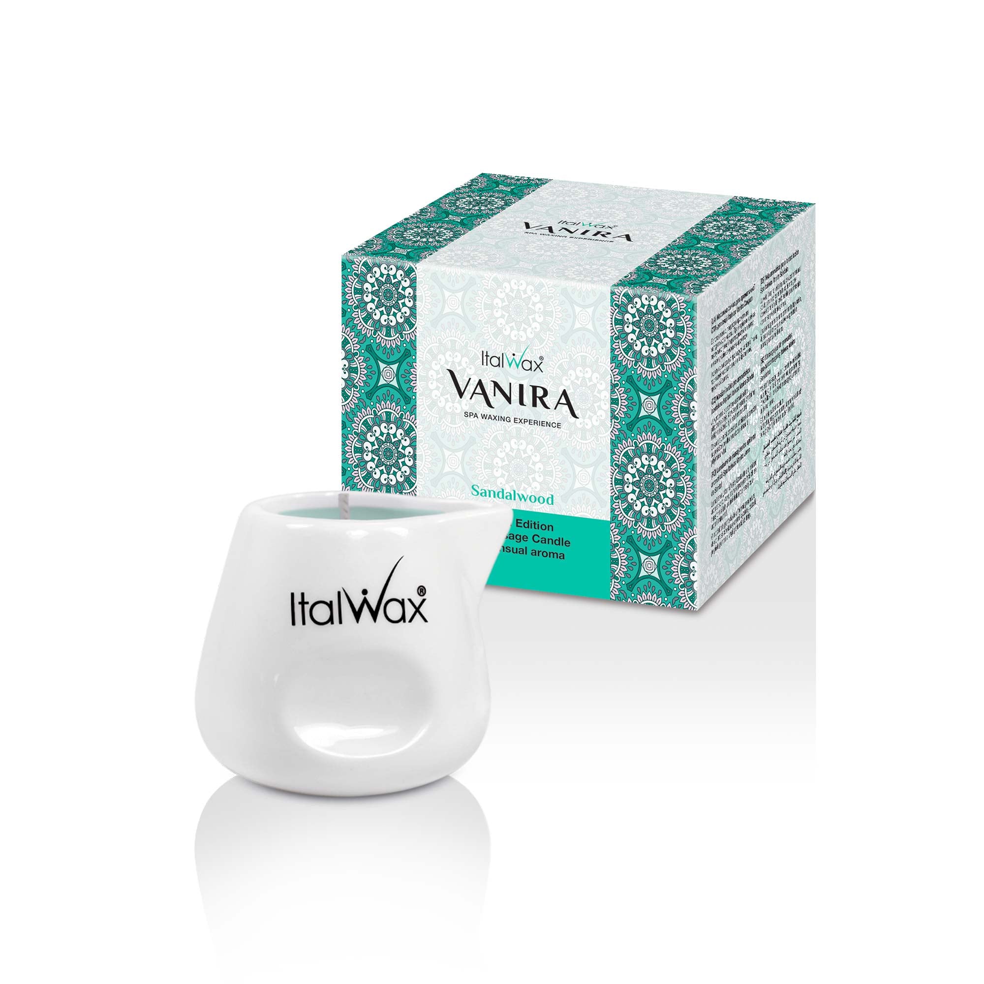 ItalWax VANIRA Aromātiska svece, SANDALWOOD (Sandalkoks)
