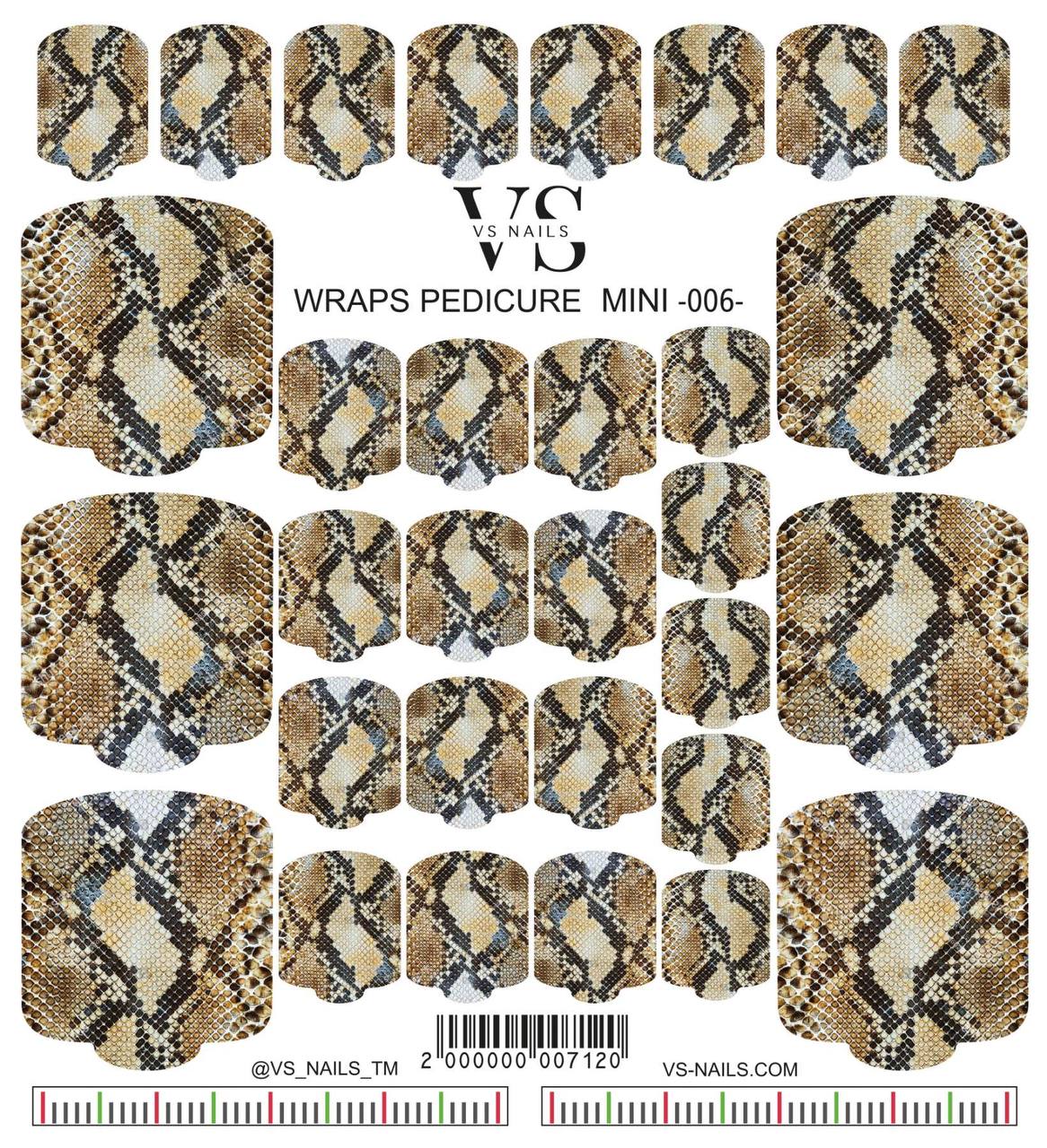 VS NAILS Pediküüri Miniwrapid Nr.6