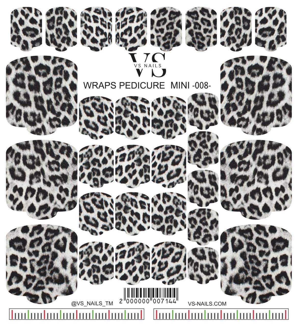 VS NAILS Pediküüri Miniwrapid Nr.8