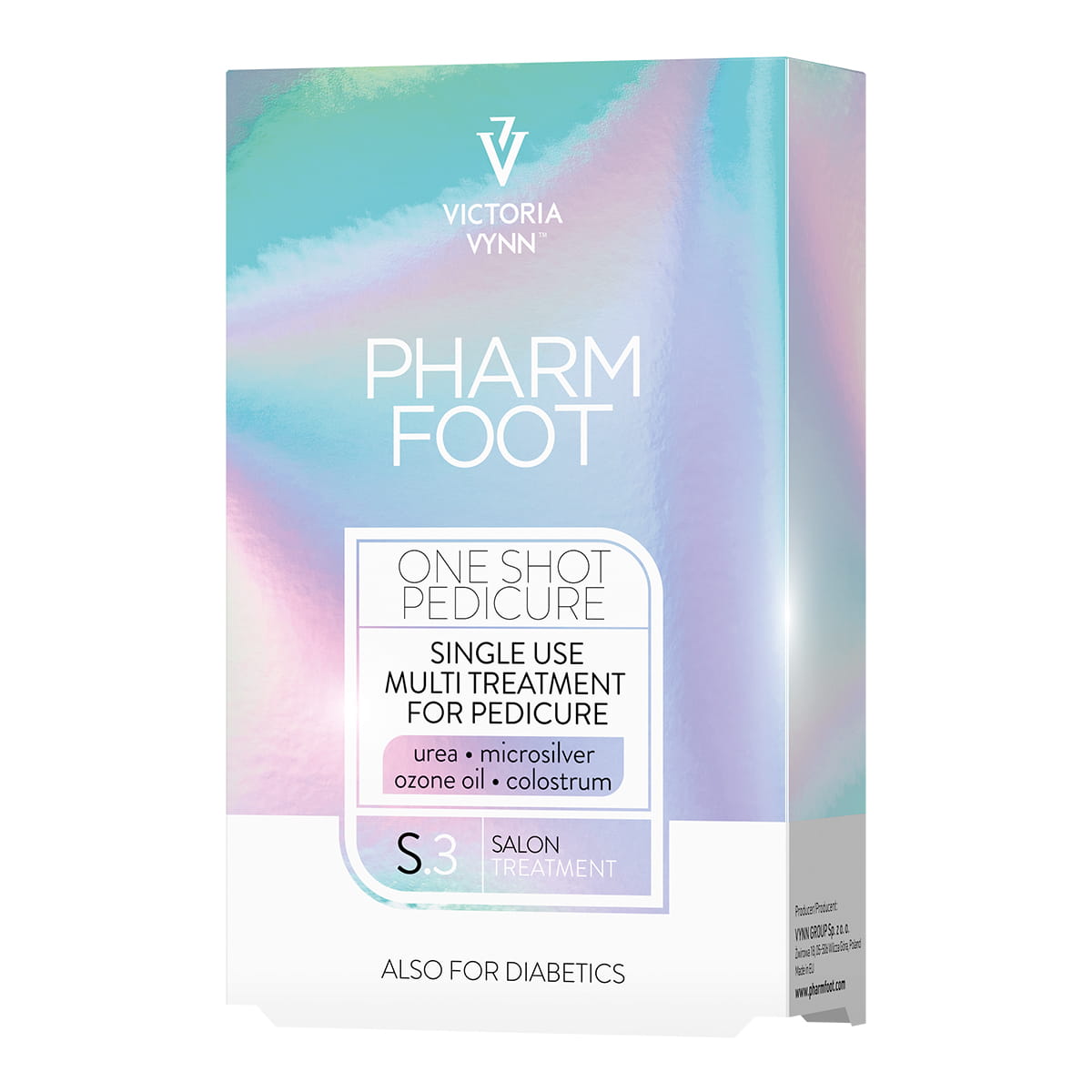 PHARM FOOT Testikomplekt ONE SHOT PEDICURE