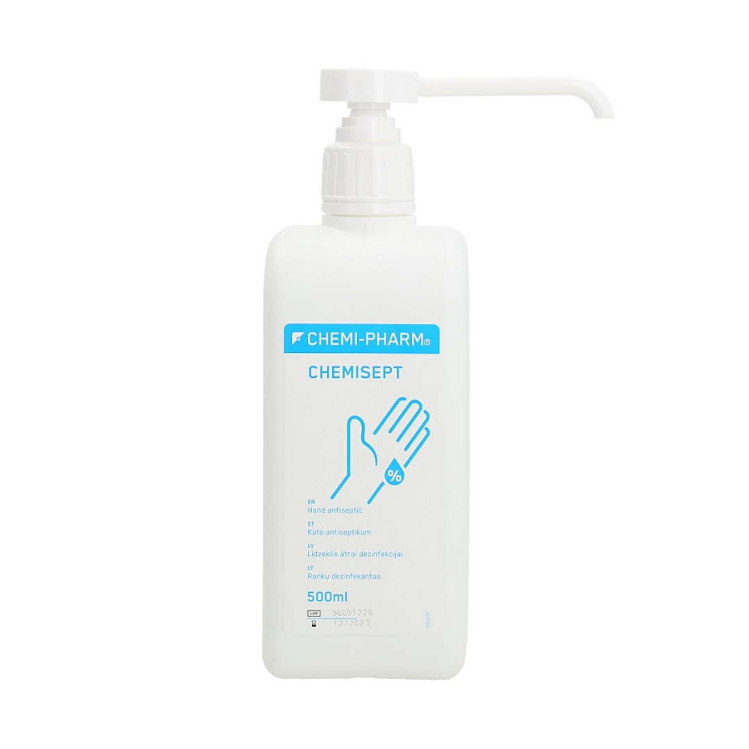 CHEMISEPT käte kiireks desinfitseerimiseks, 500 ml, pihustiga