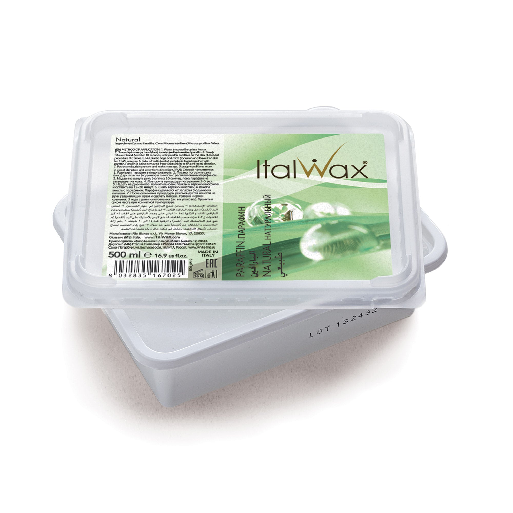 ItalWax Parafiin NATURAALNE 500 g