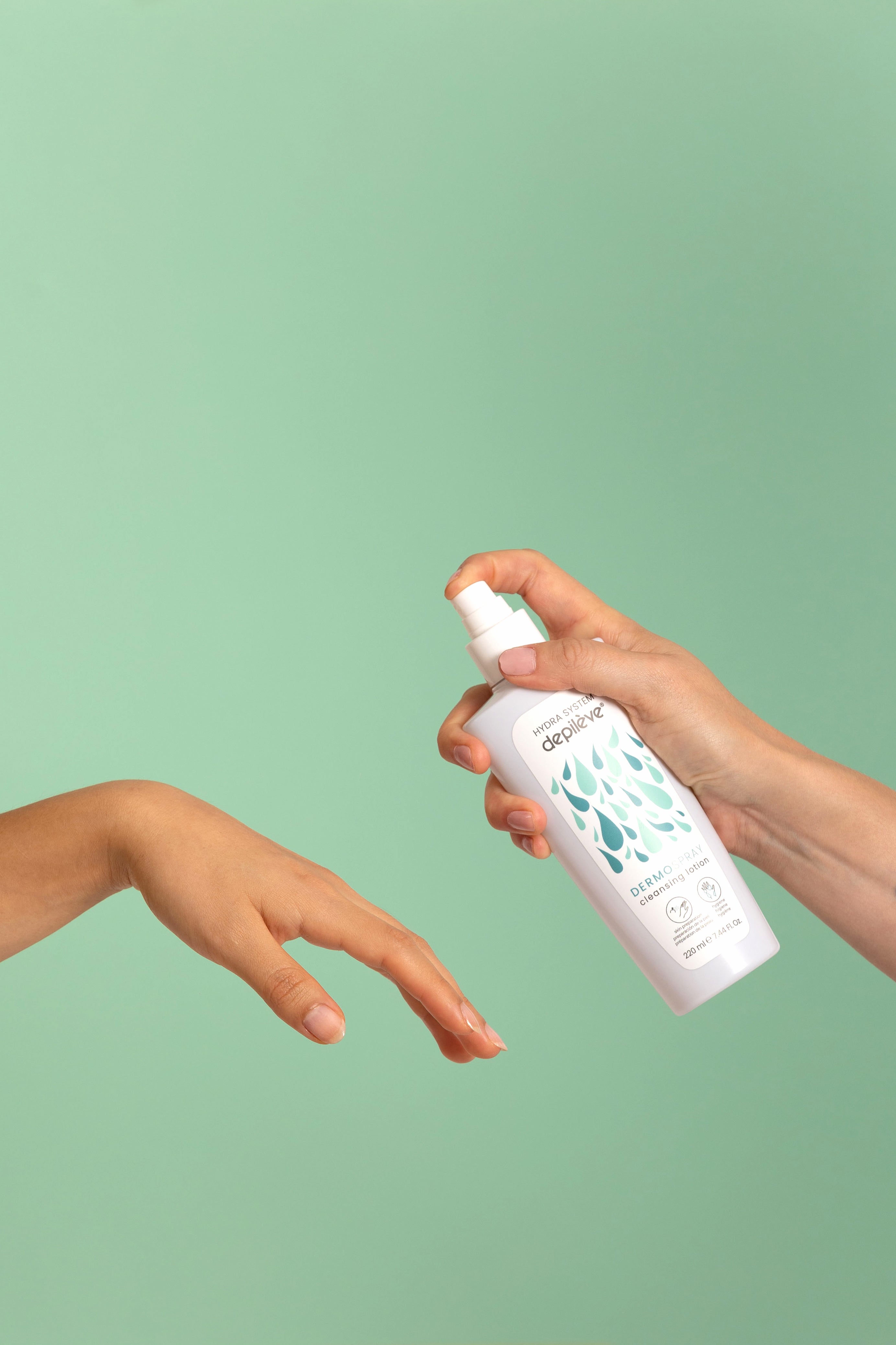 Depileve DERMO SPRAY Antiseptiline puhastussprei 220 ml