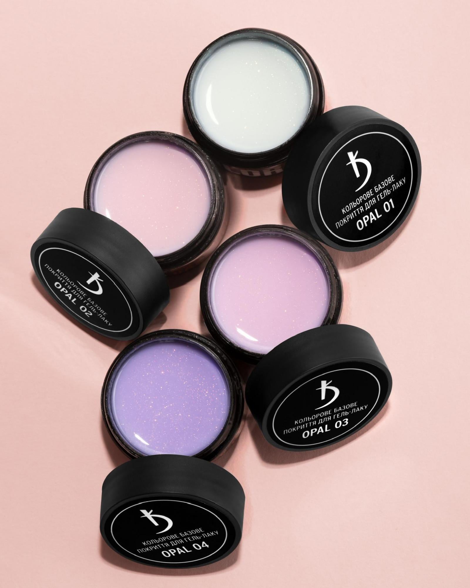 KODI Color Rubber Base Gel, Opal 04 12 ml