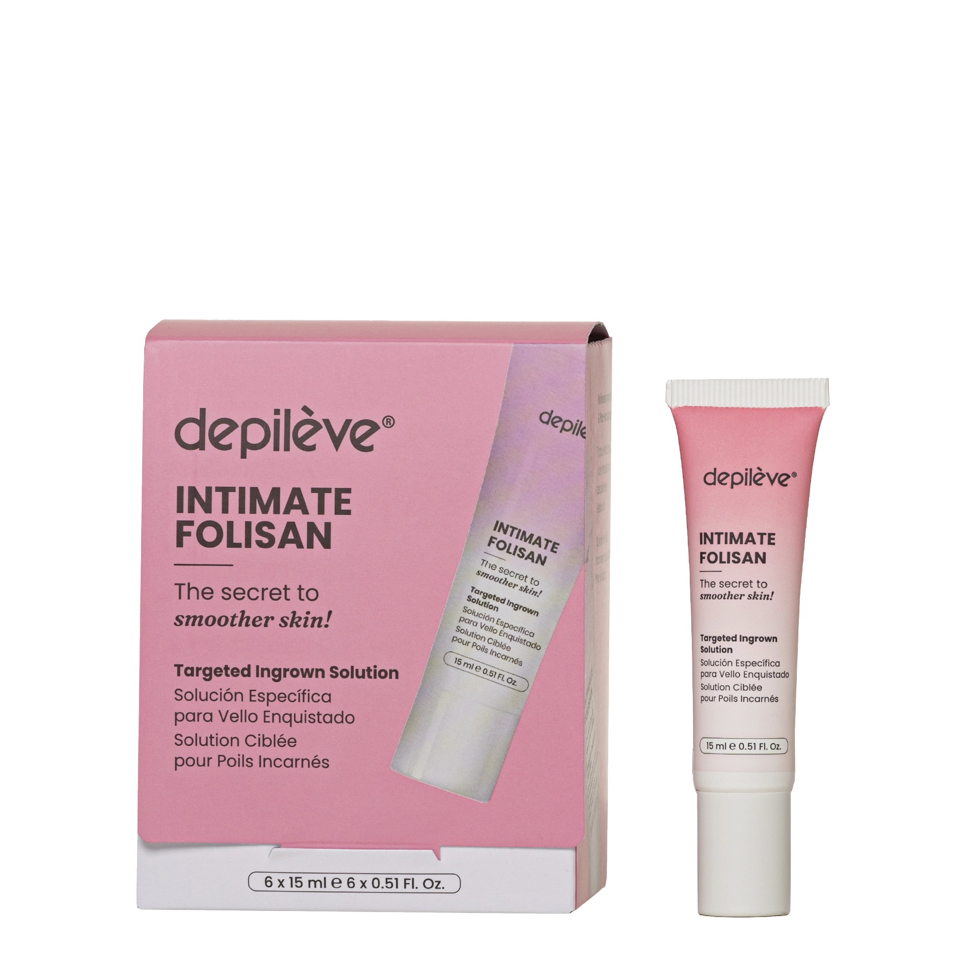 Depileve Intiimne Folisan vahend sissekasvanud karvadele 15 ml