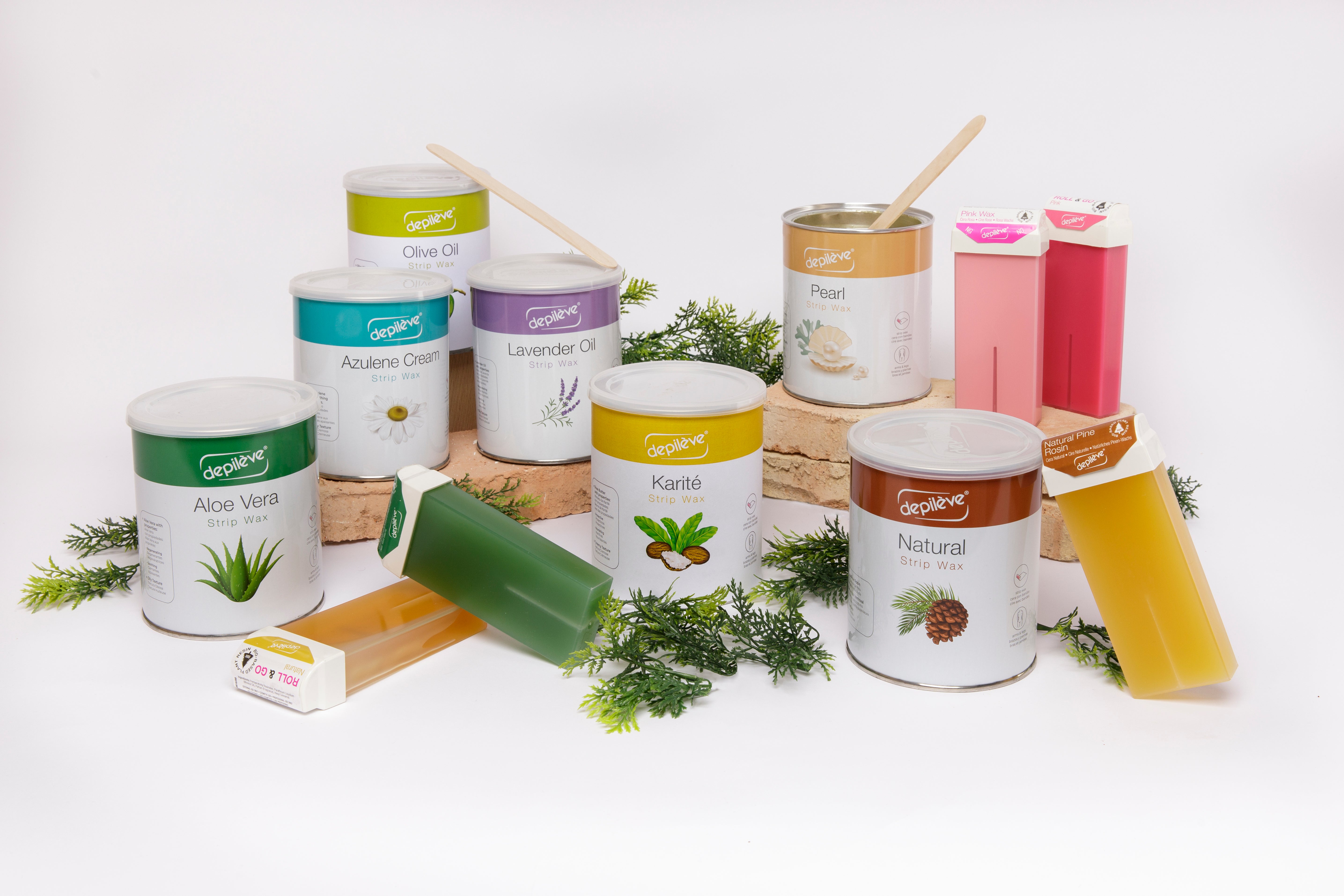 Depileve OLIVE OIL Strip vasks bundžā 800 ml