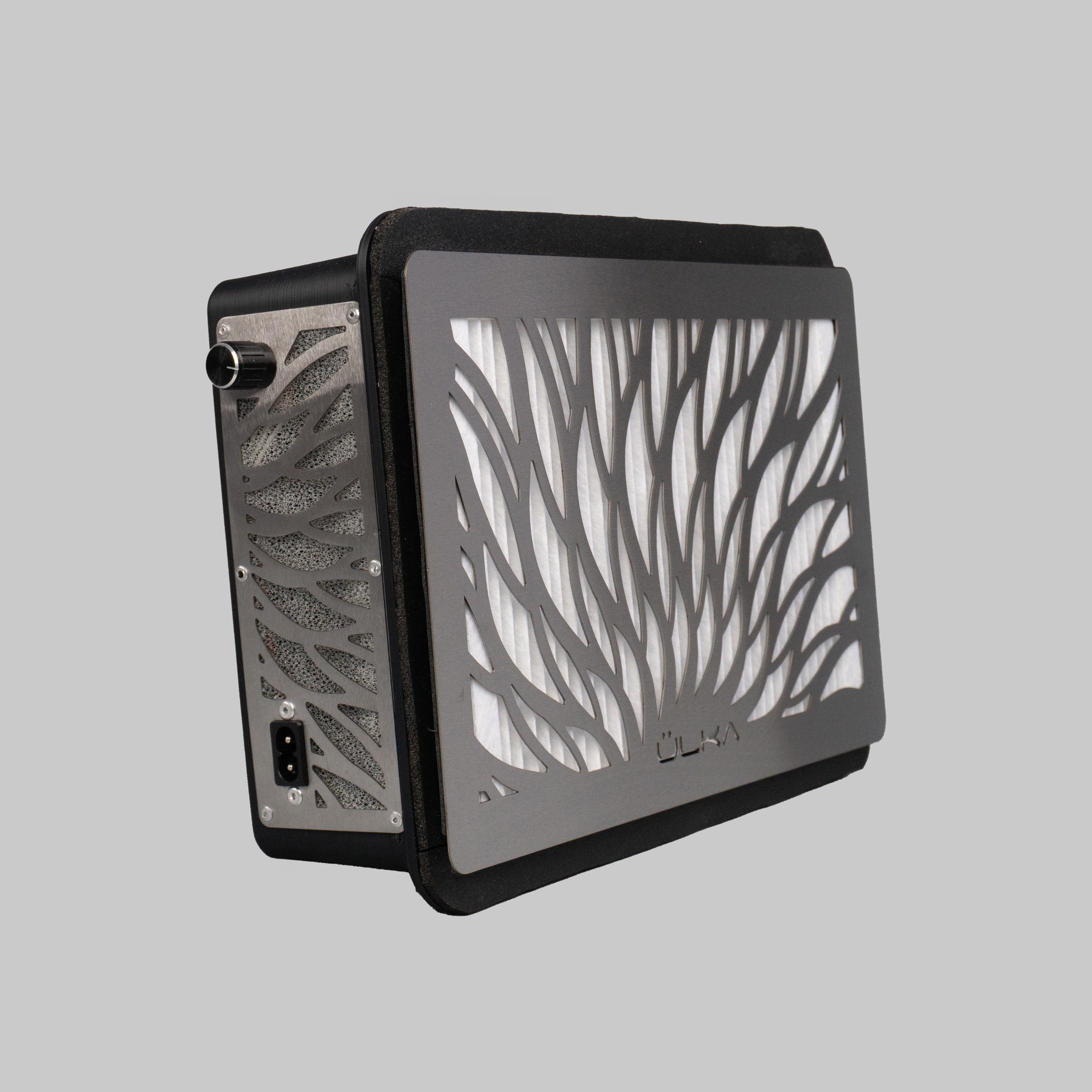 ULKA sisseehitatav tolmukoguja TORNADO must