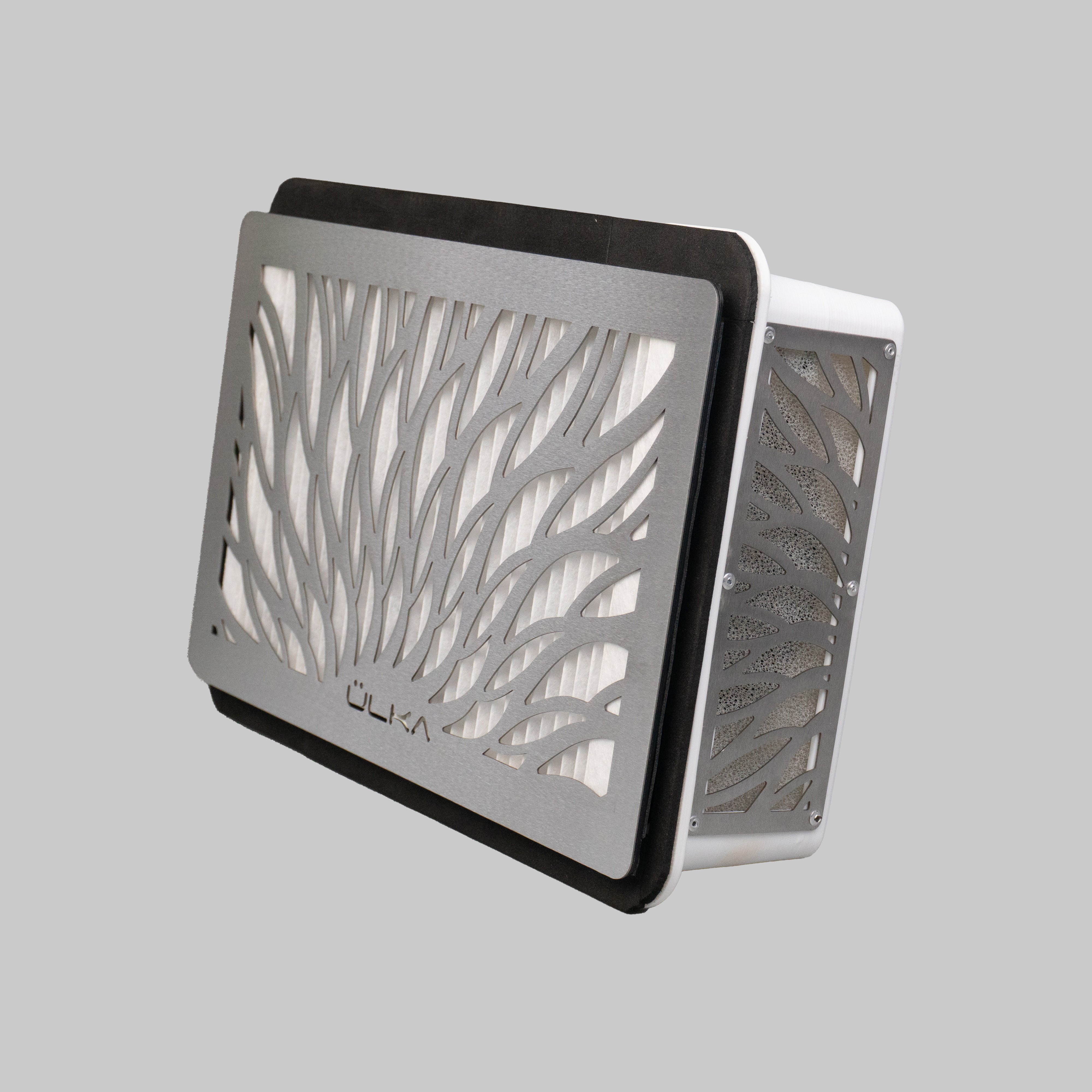 ULKA sisseehitatav tolmukoguja TORNADO valge