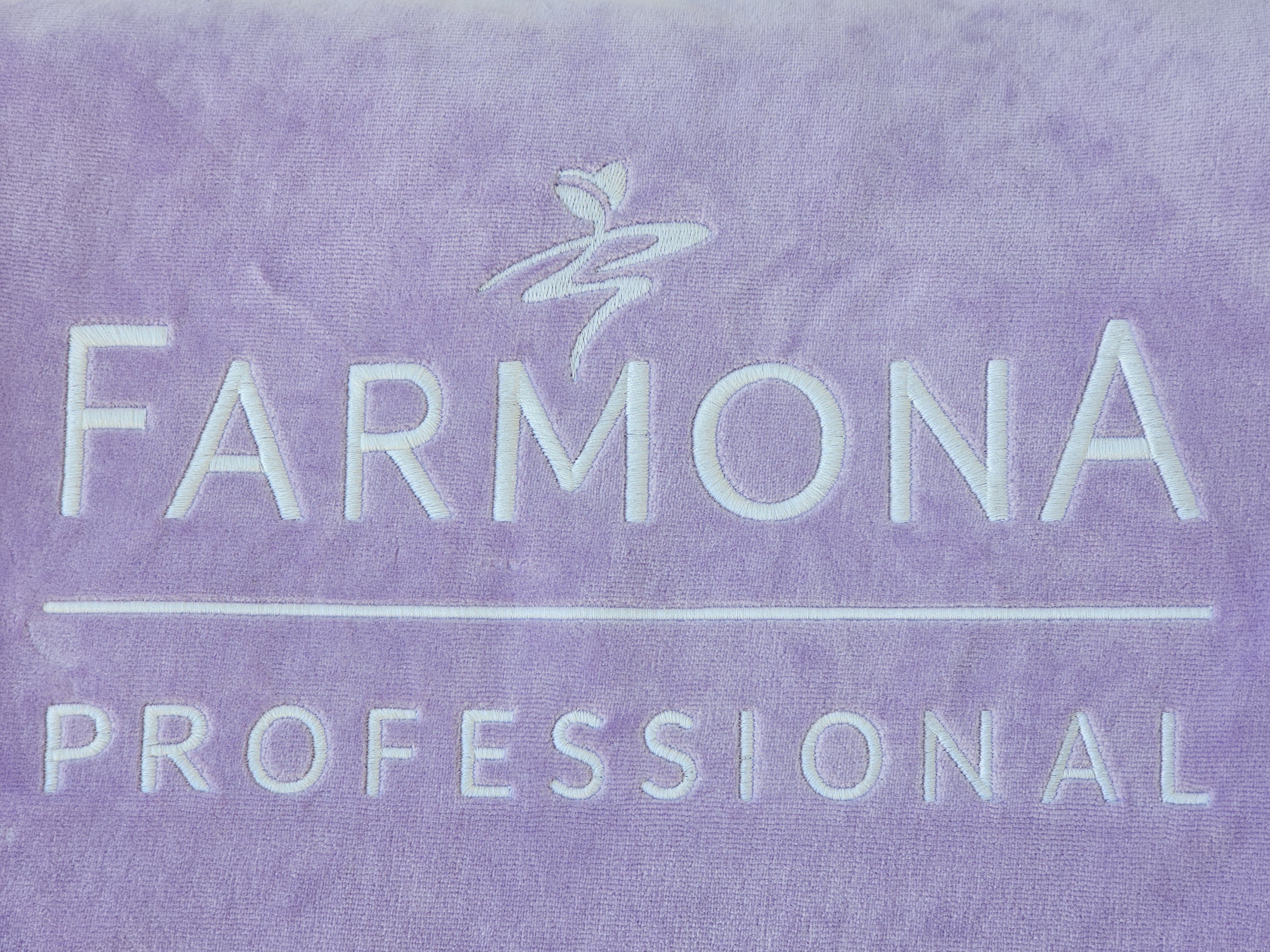 Farmona kate massaažilauale kummiga, lilla