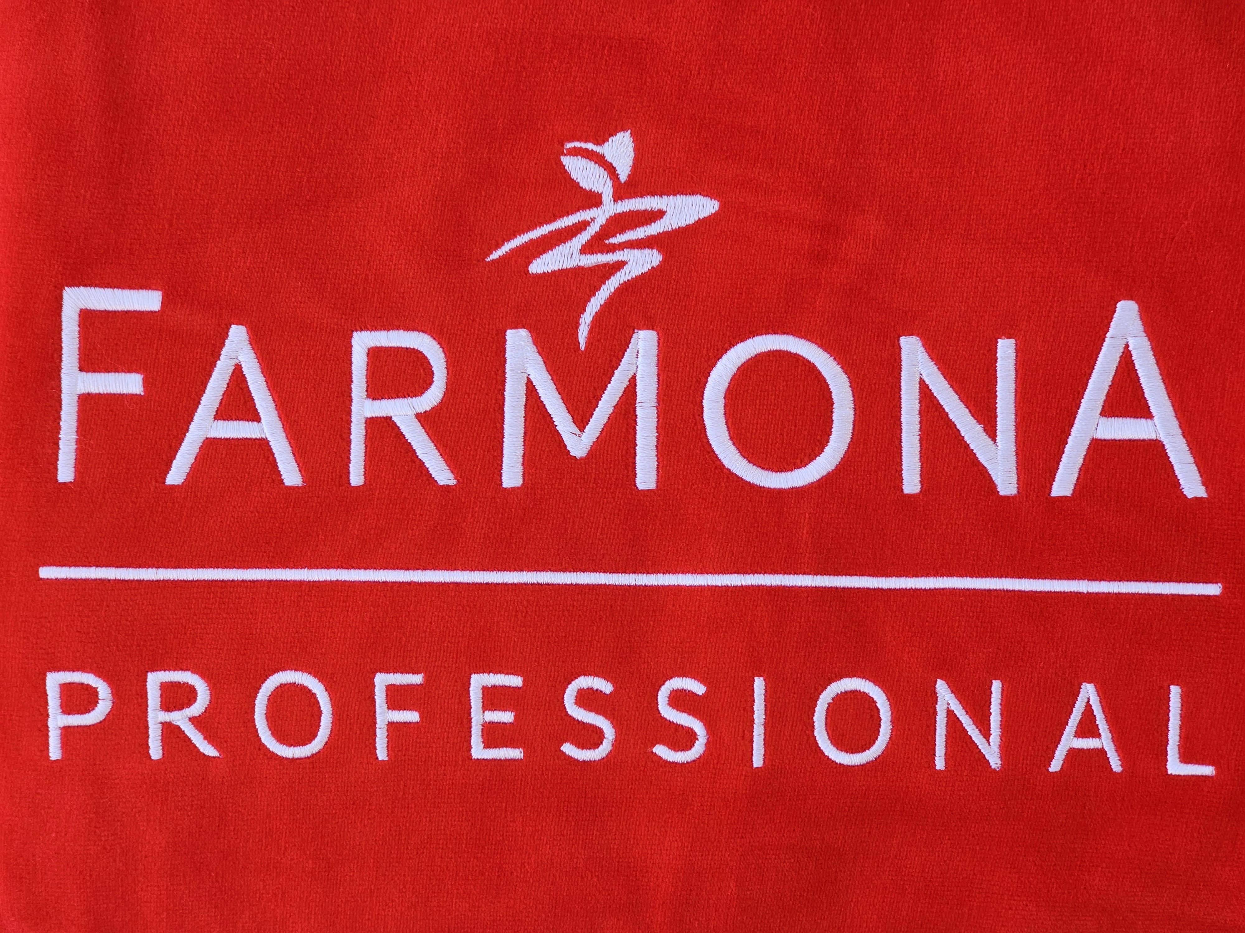 Farmona kate massaažilauale kummiga, punane