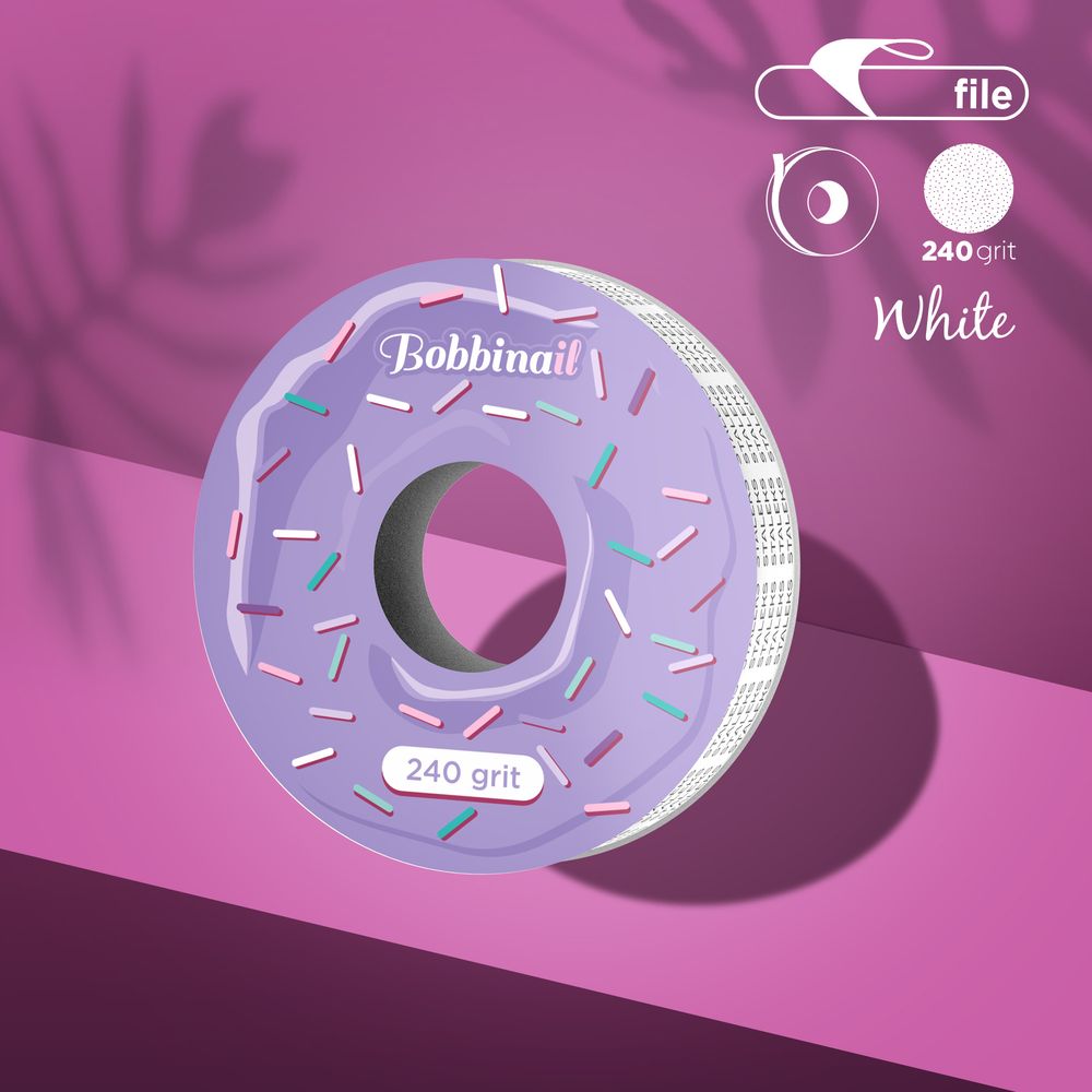 STALEKS Vahetatav fail-lint (rull), valge ATS-240W / 240 liivateraga / 8 m