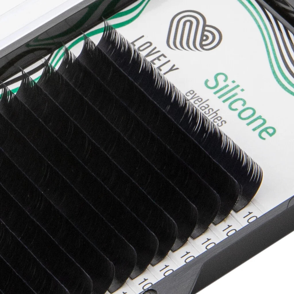 LOVELY silikoonist ripsmed C+/0.10 x 12mm, 16 rida