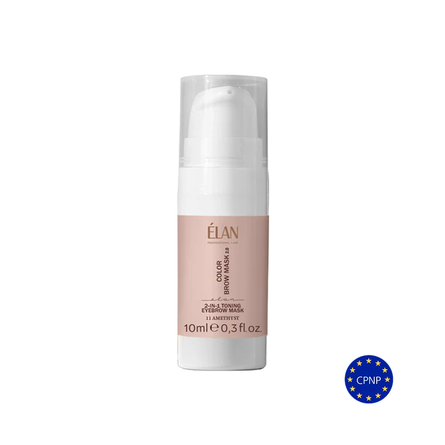 ELAN tooniv kulmuvärv, Color Brow Mask 2in1 Amethyst, 10 ml