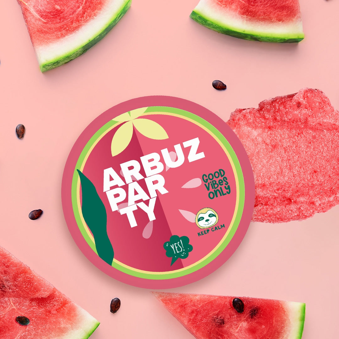 FARMONA TUTTI FRUTTI Увлажняющий сахарный скраб Арбуз и Вербена 300 гр.